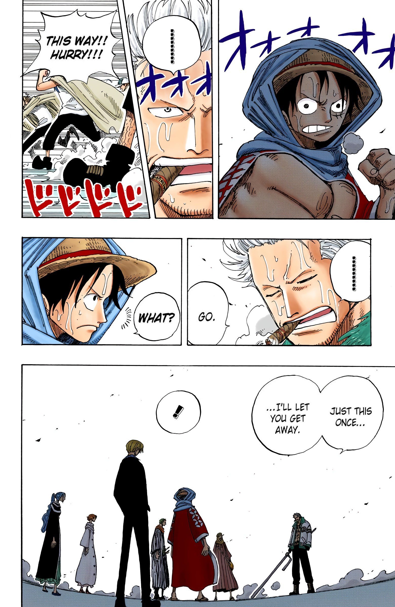 One Piece Colored Manga