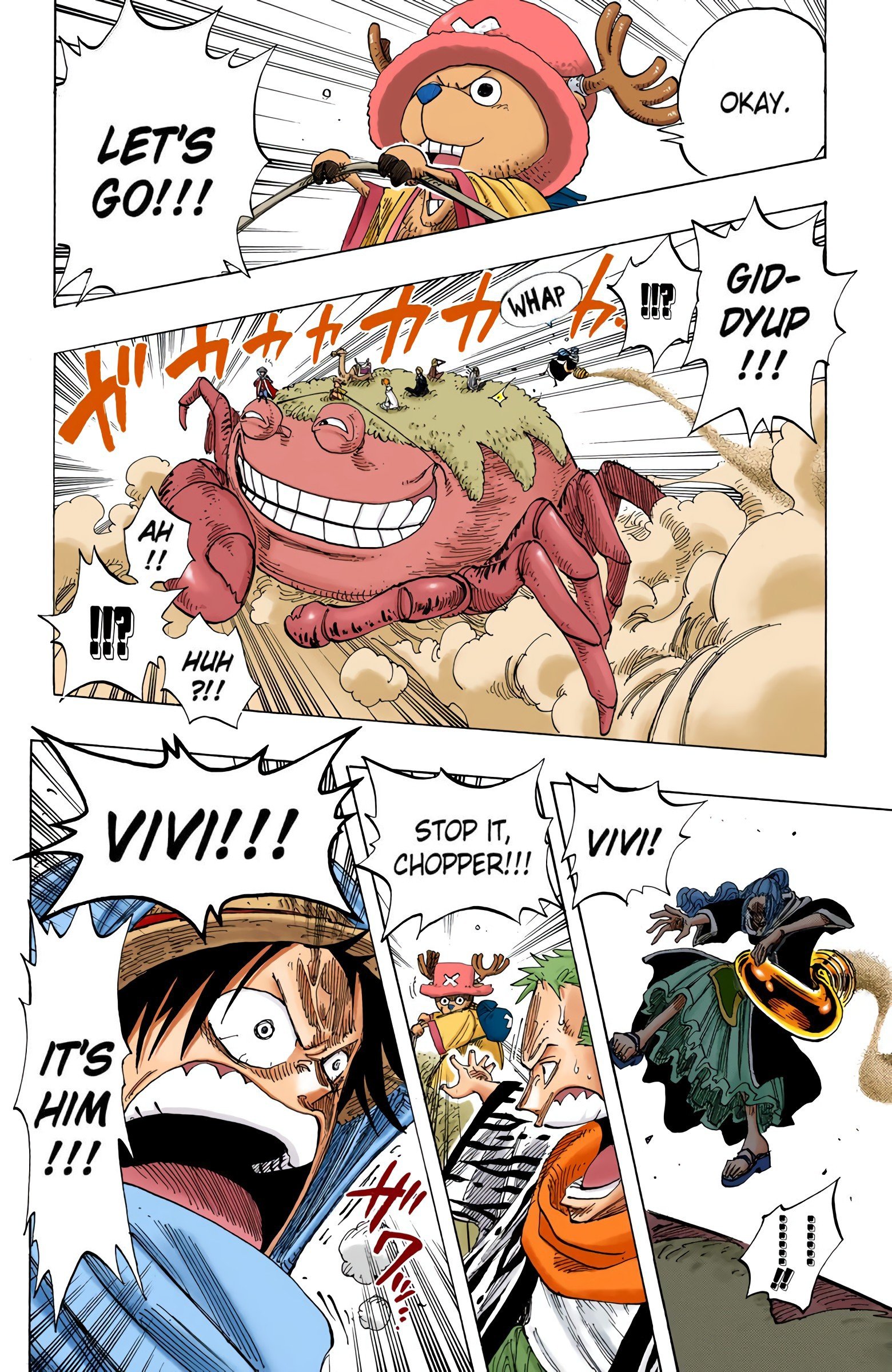 One Piece Colored Manga