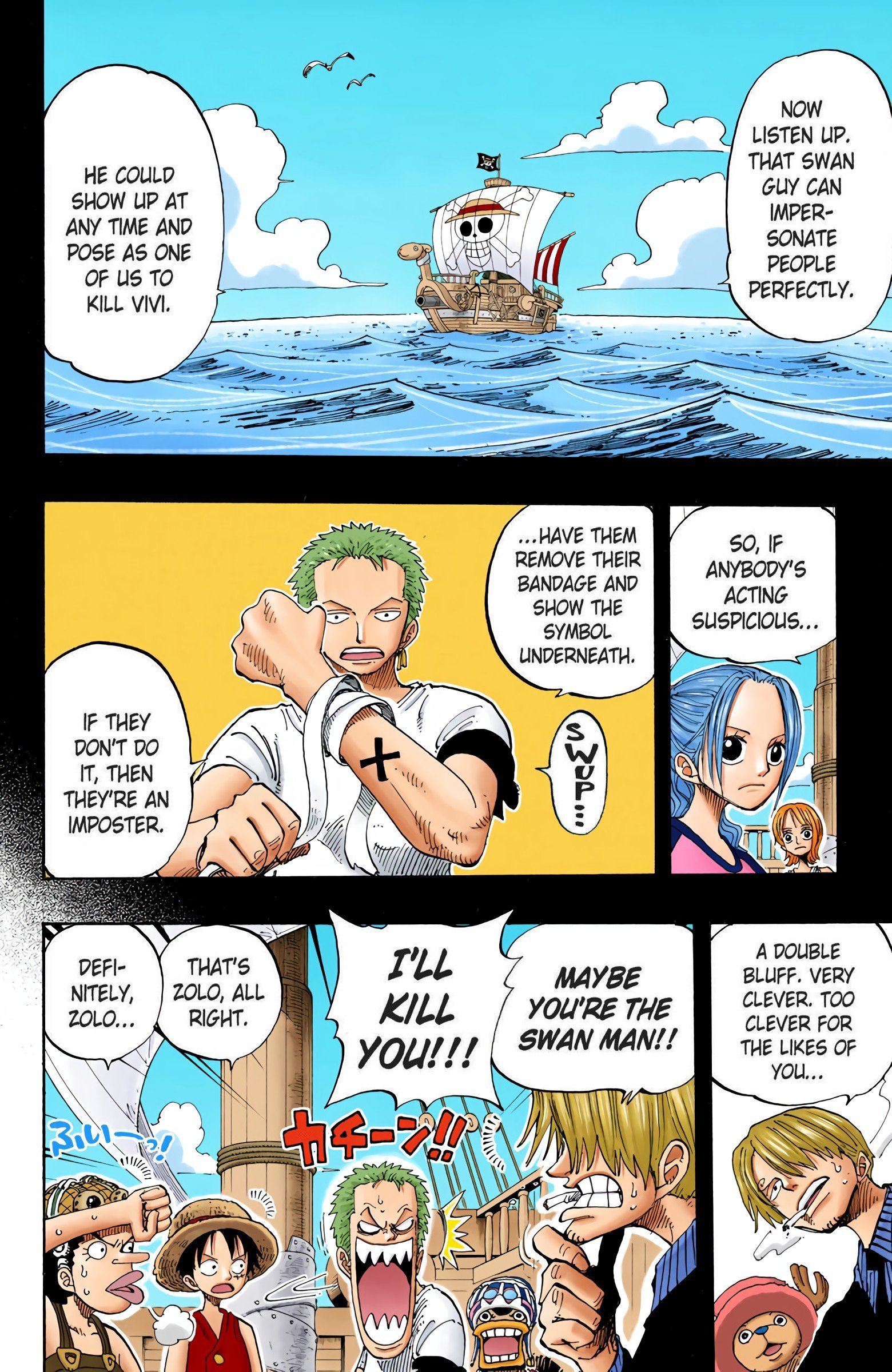 One Piece Colored Manga