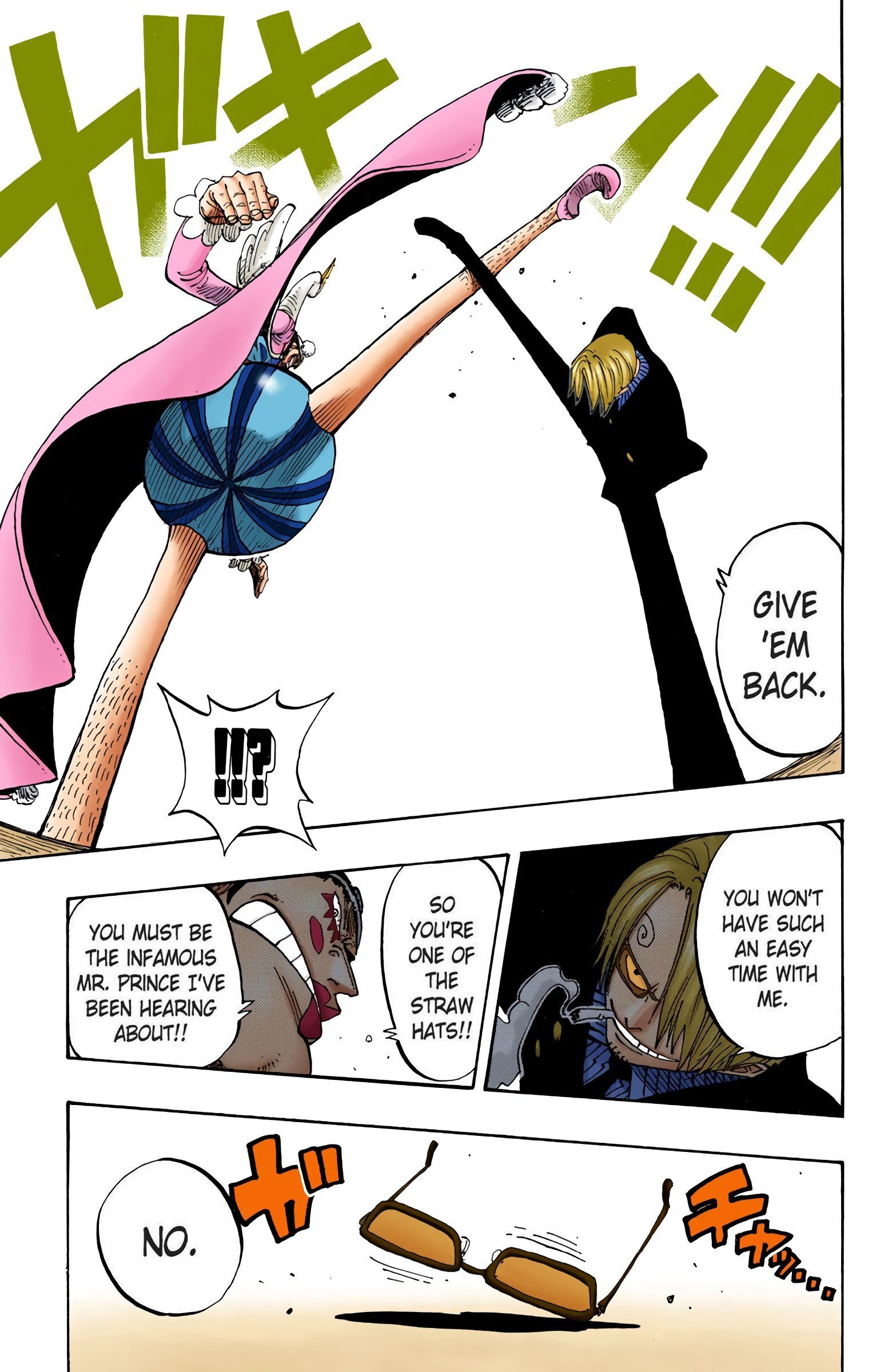 One Piece Colored Manga