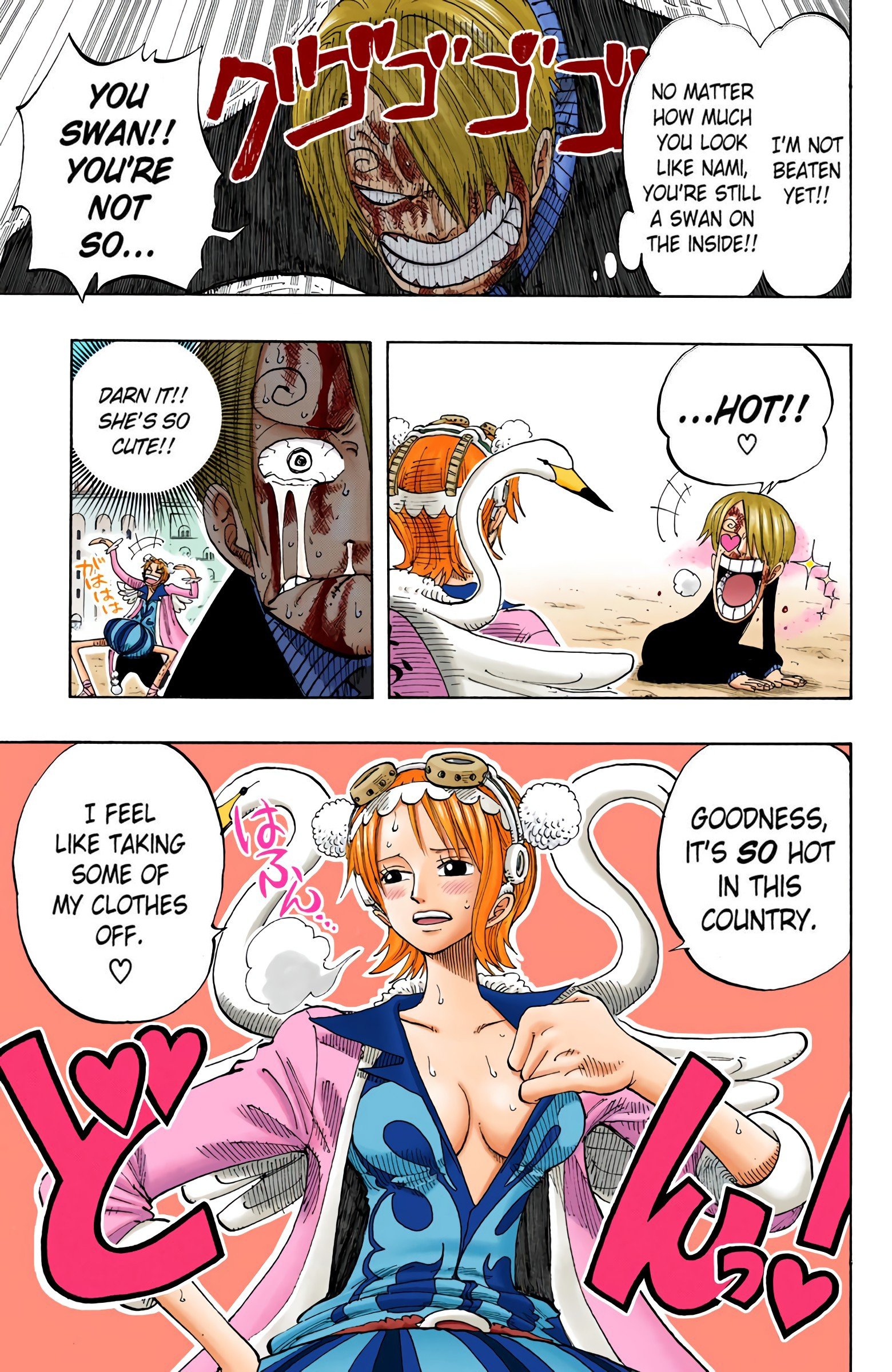 One Piece Colored Manga