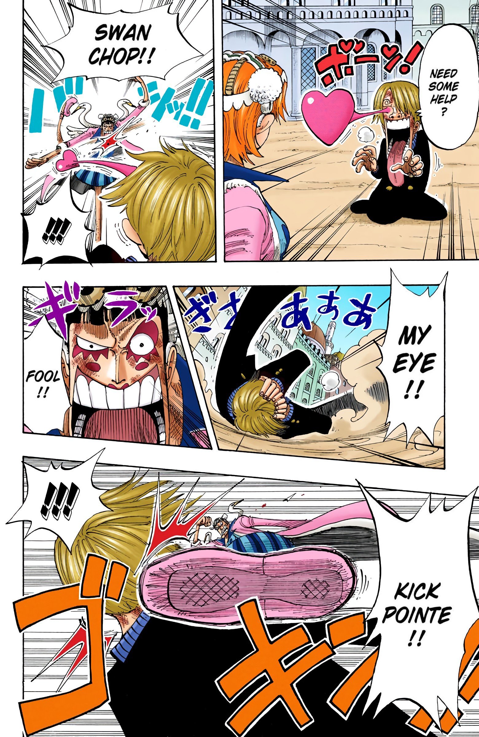 One Piece Colored Manga