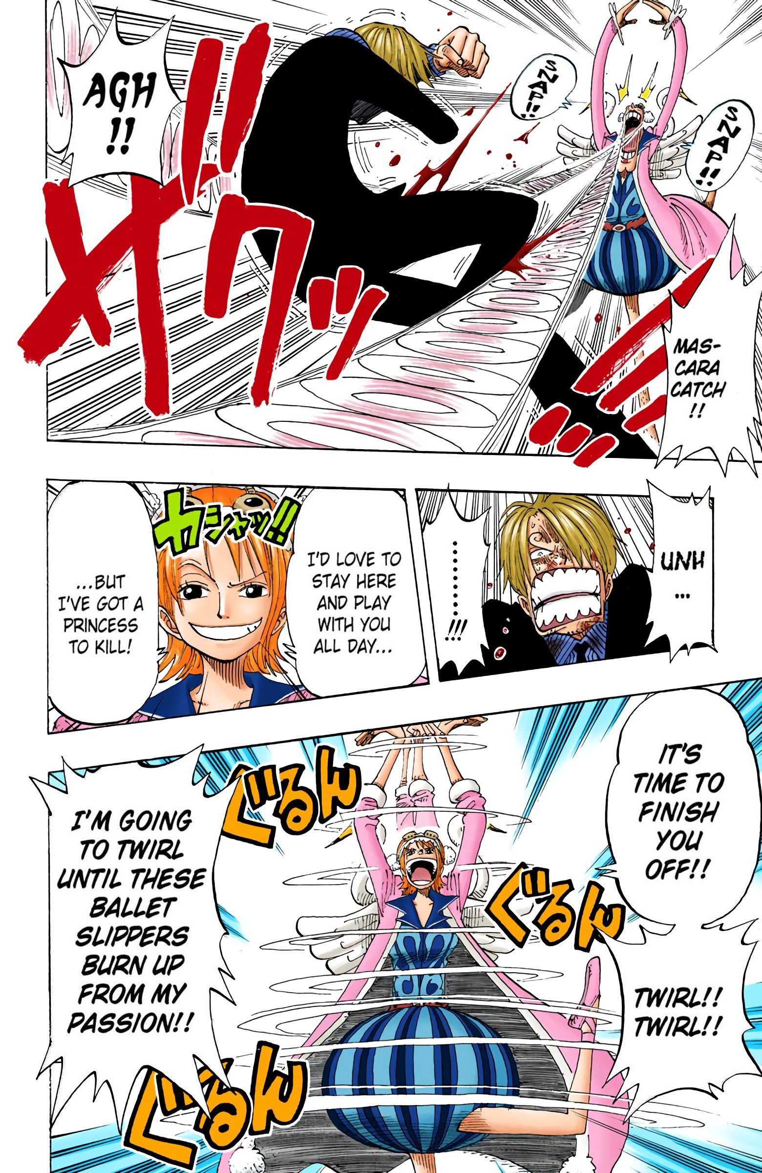 One Piece Colored Manga