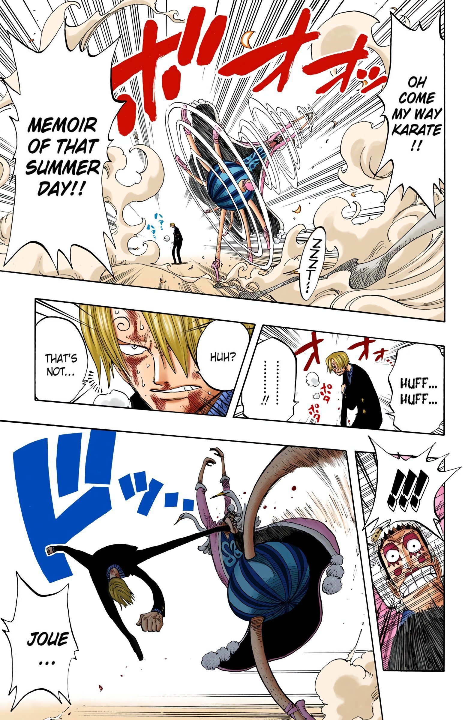 One Piece Colored Manga