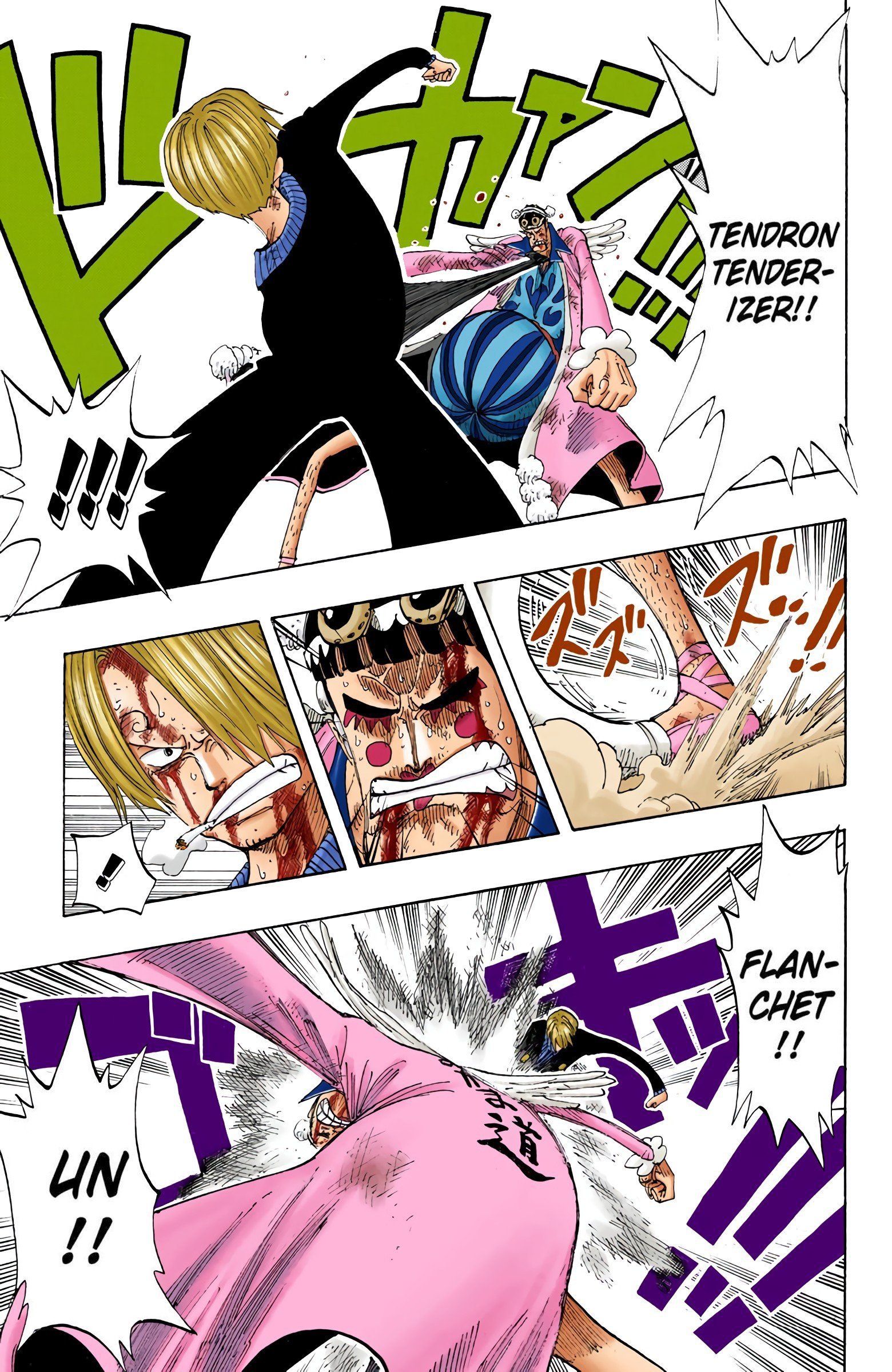 One Piece Colored Manga