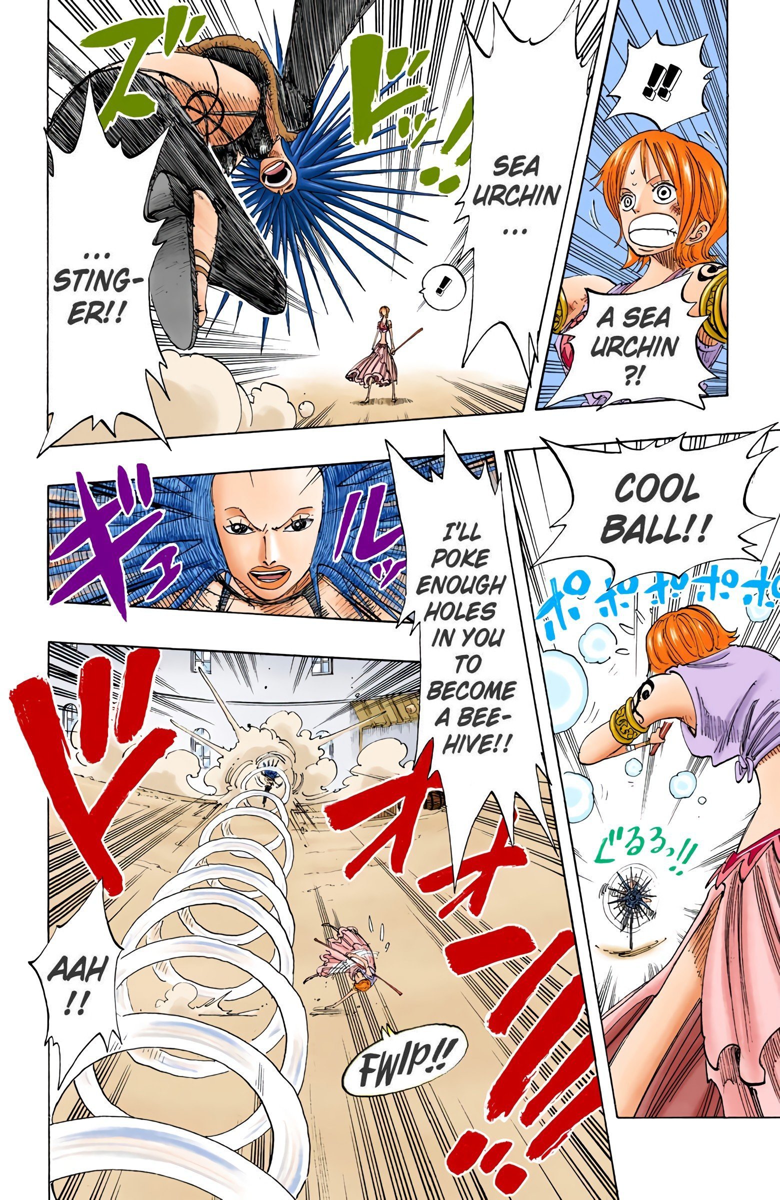 One Piece Colored Manga