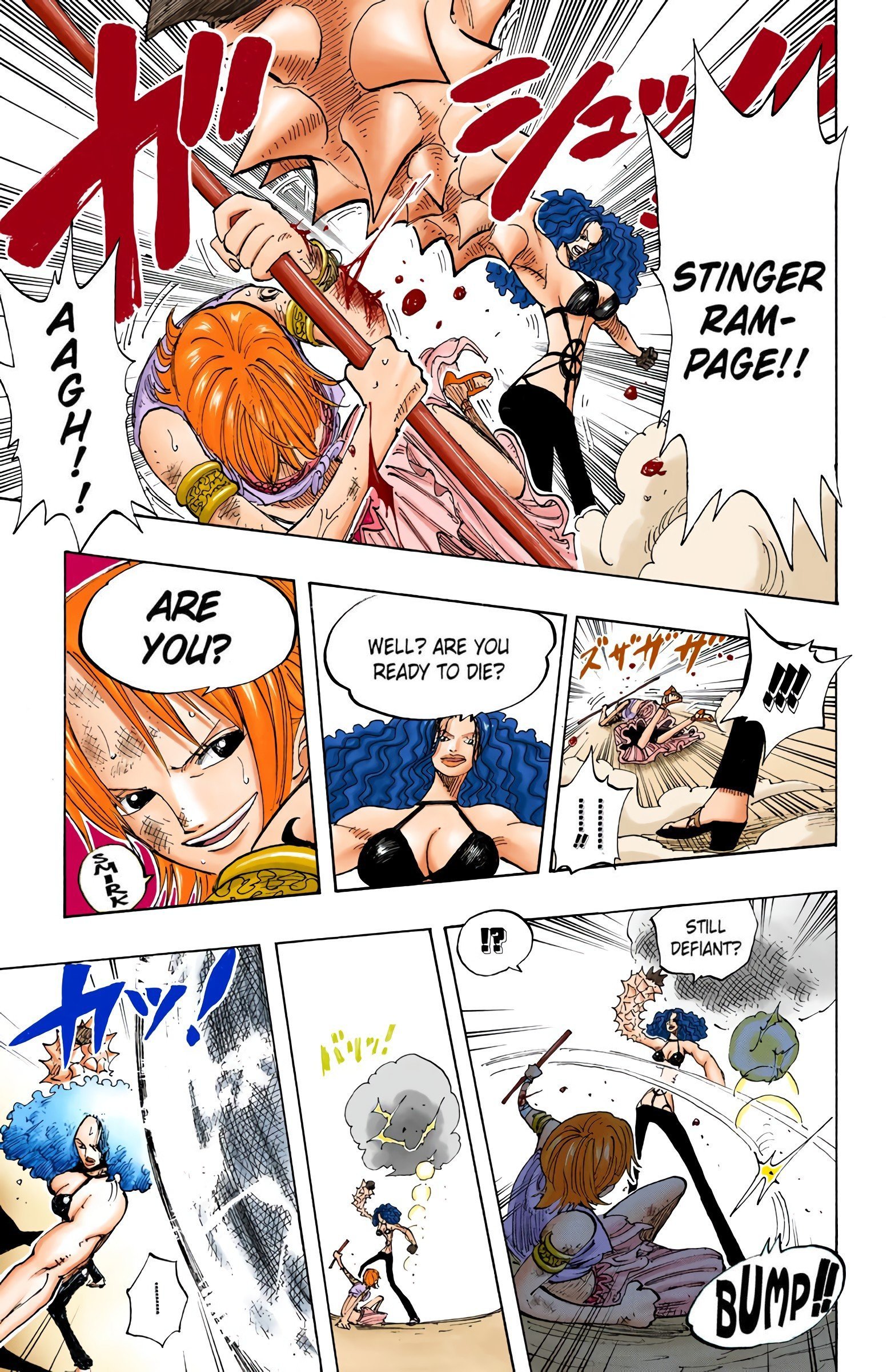 One Piece Colored Manga