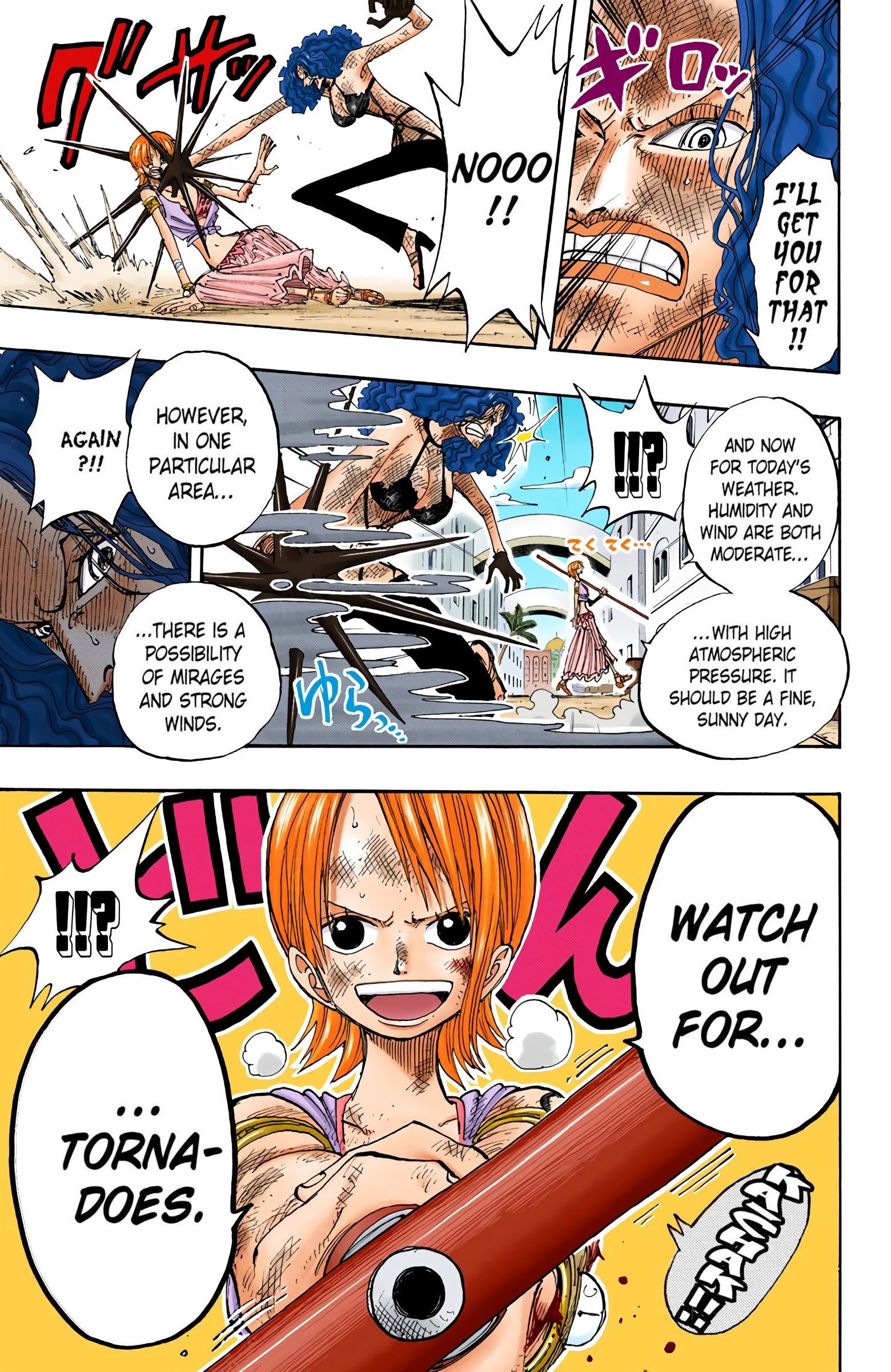 One Piece Colored Manga