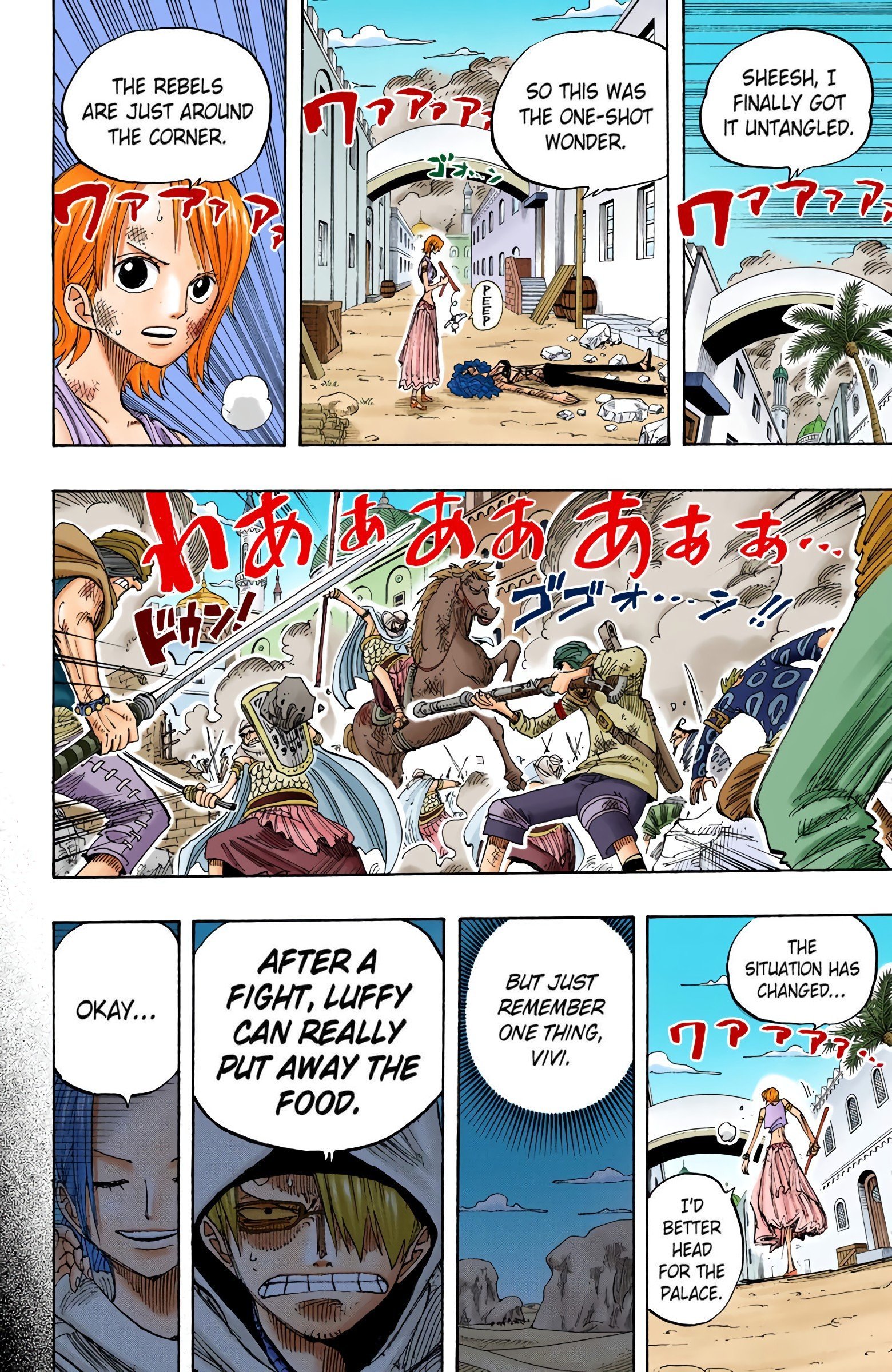 One Piece Colored Manga