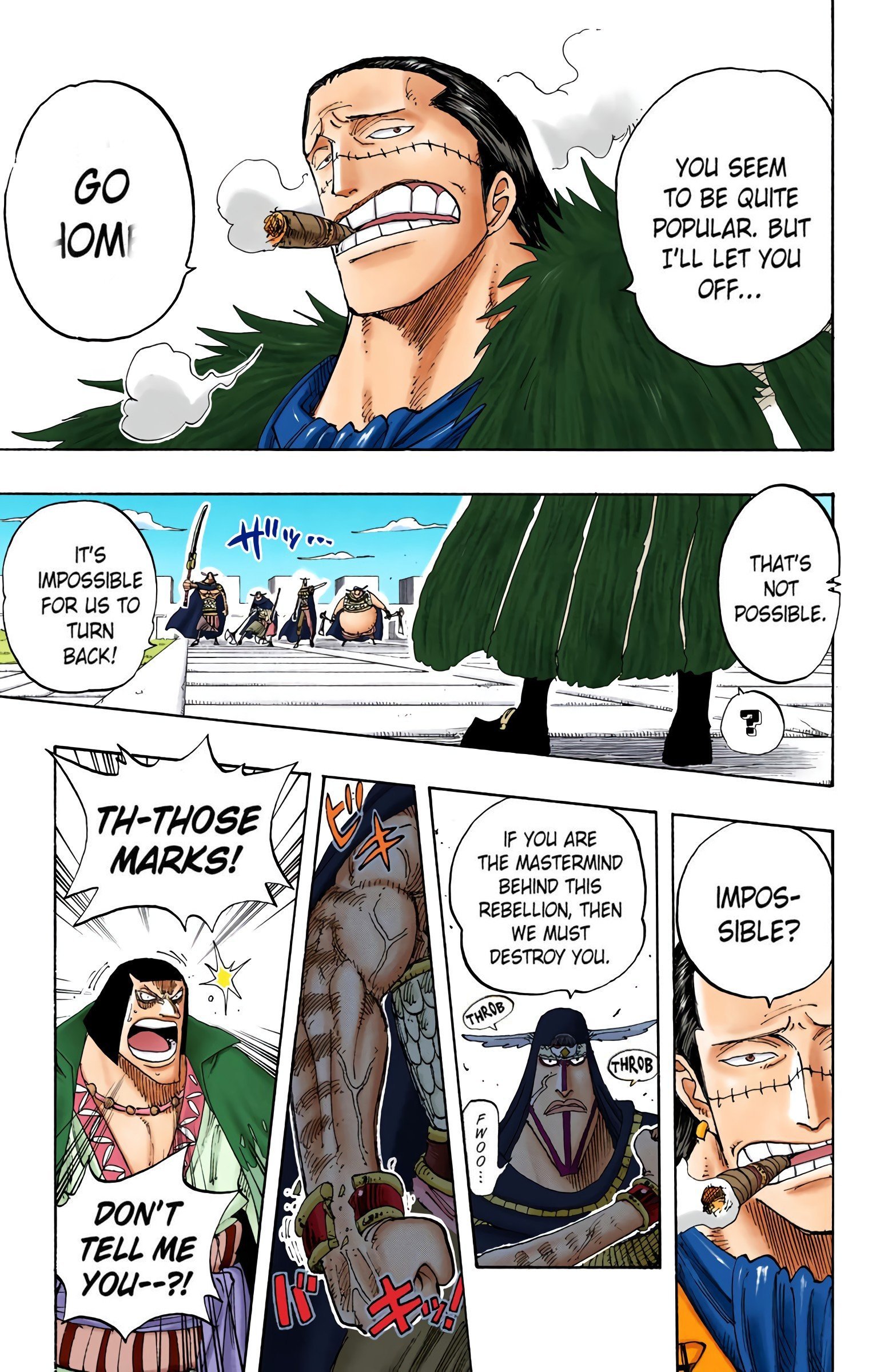 One Piece Colored Manga