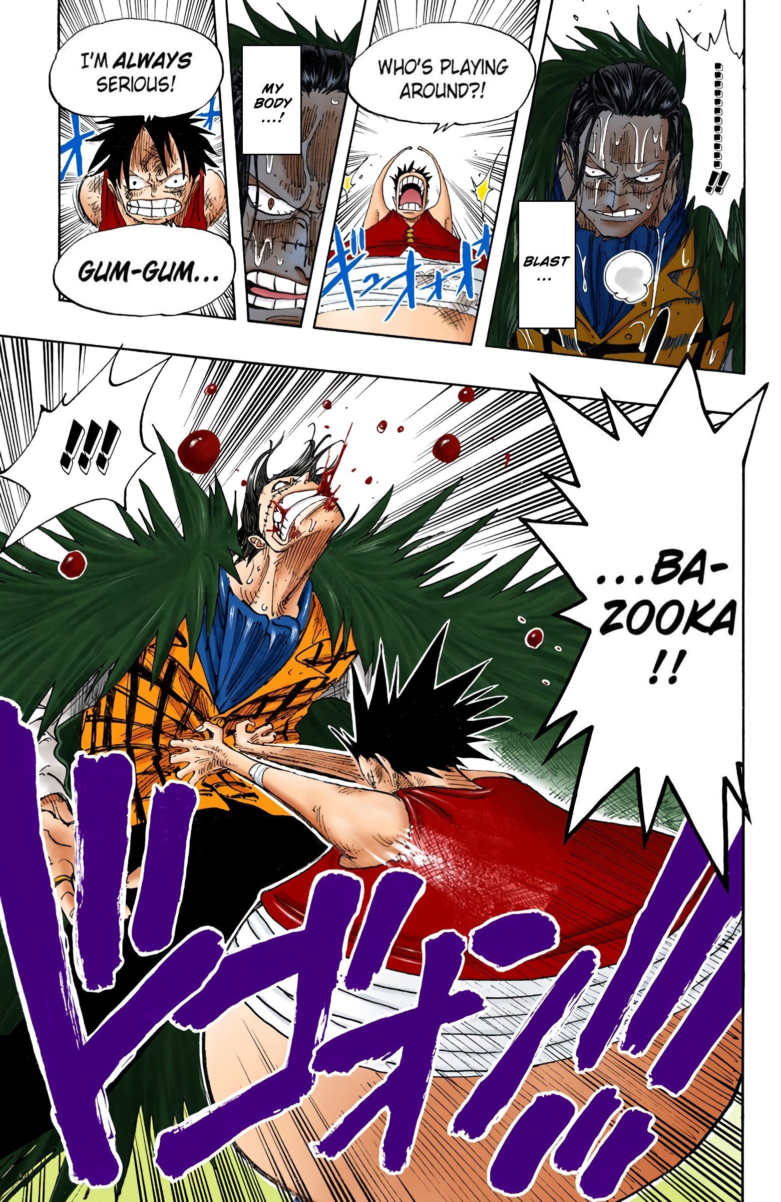 One Piece Colored Manga