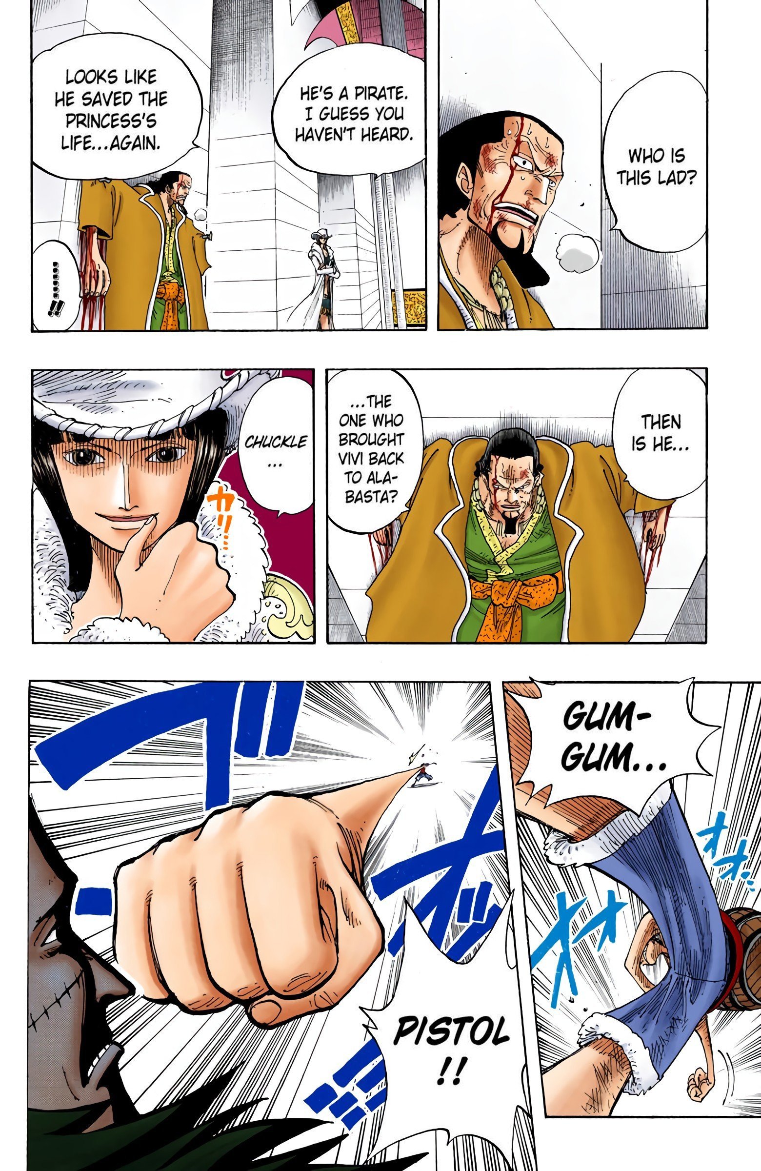 One Piece Colored Manga