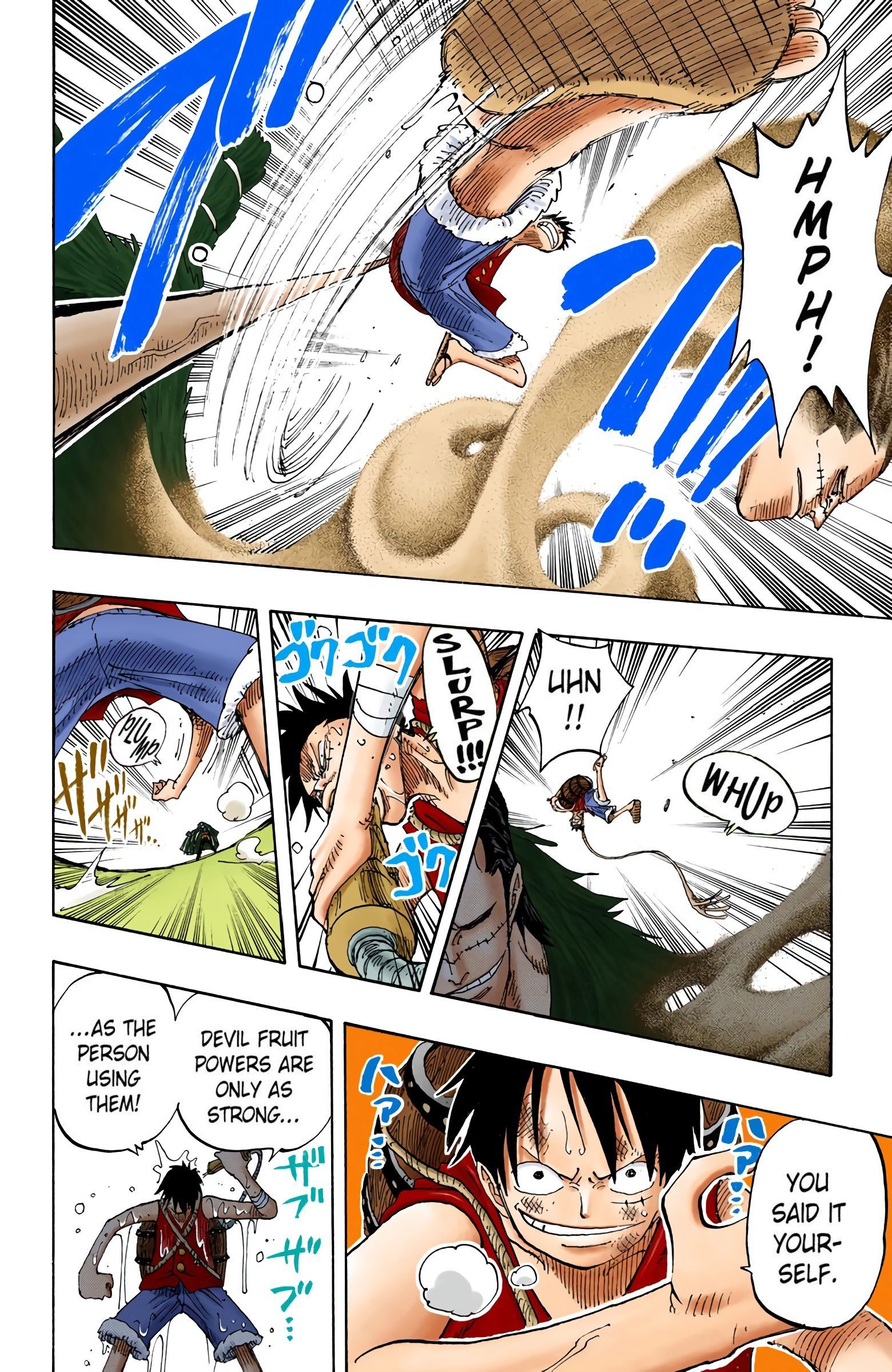 One Piece Colored Manga