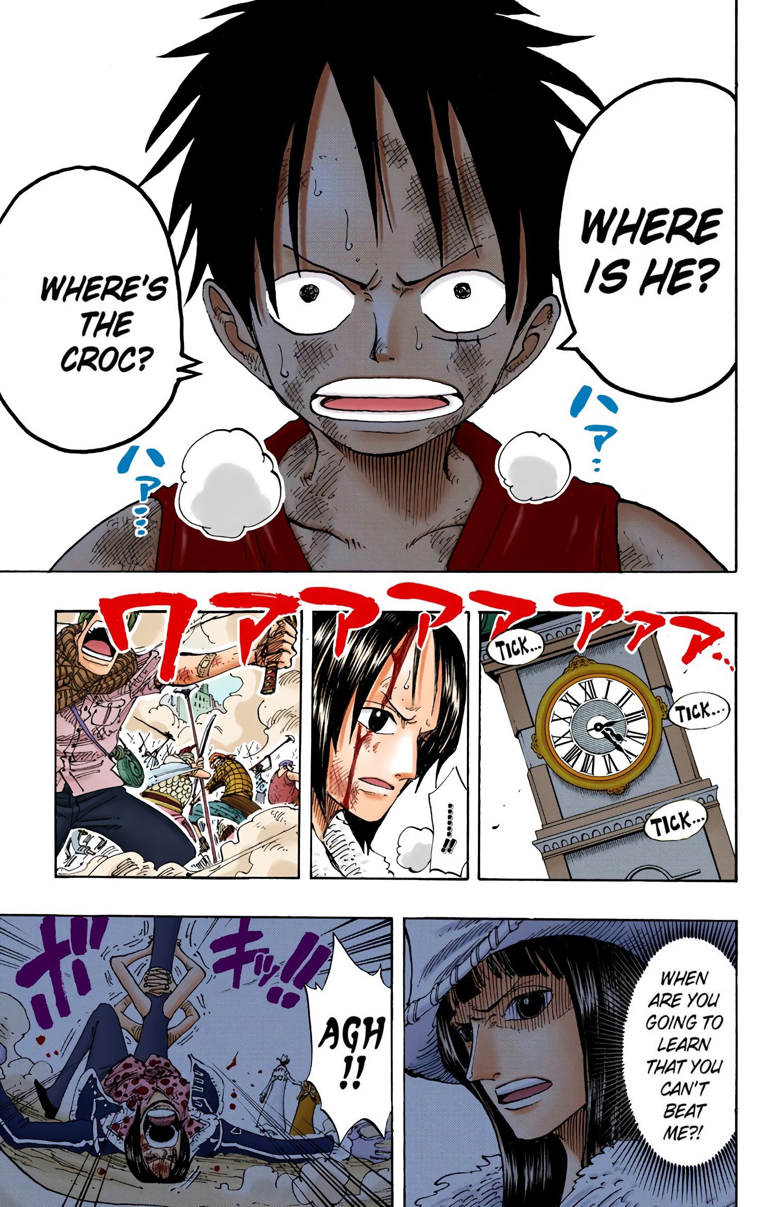 One Piece Colored Manga