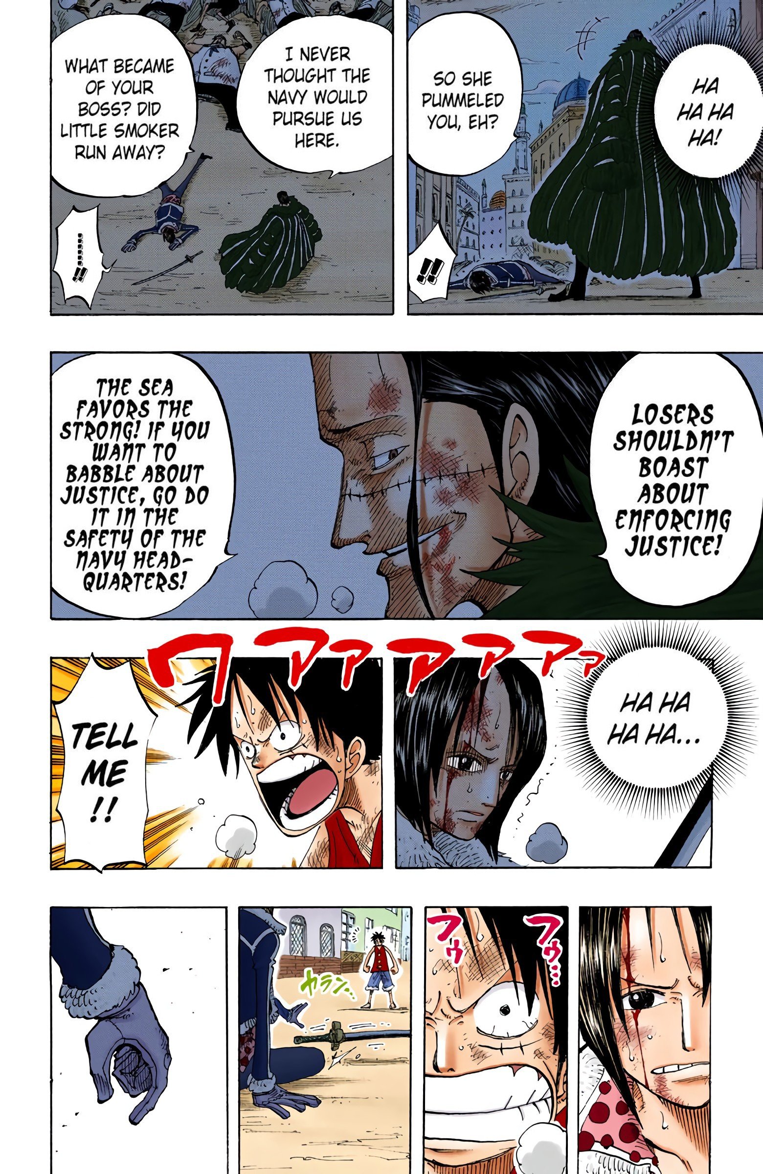 One Piece Colored Manga