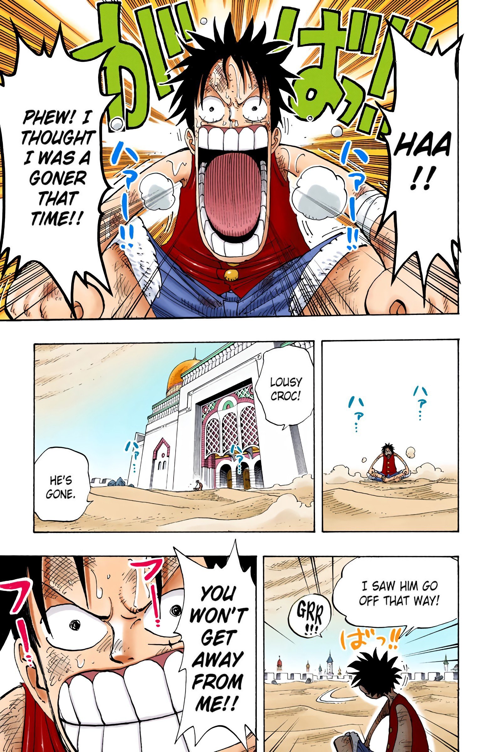 One Piece Colored Manga