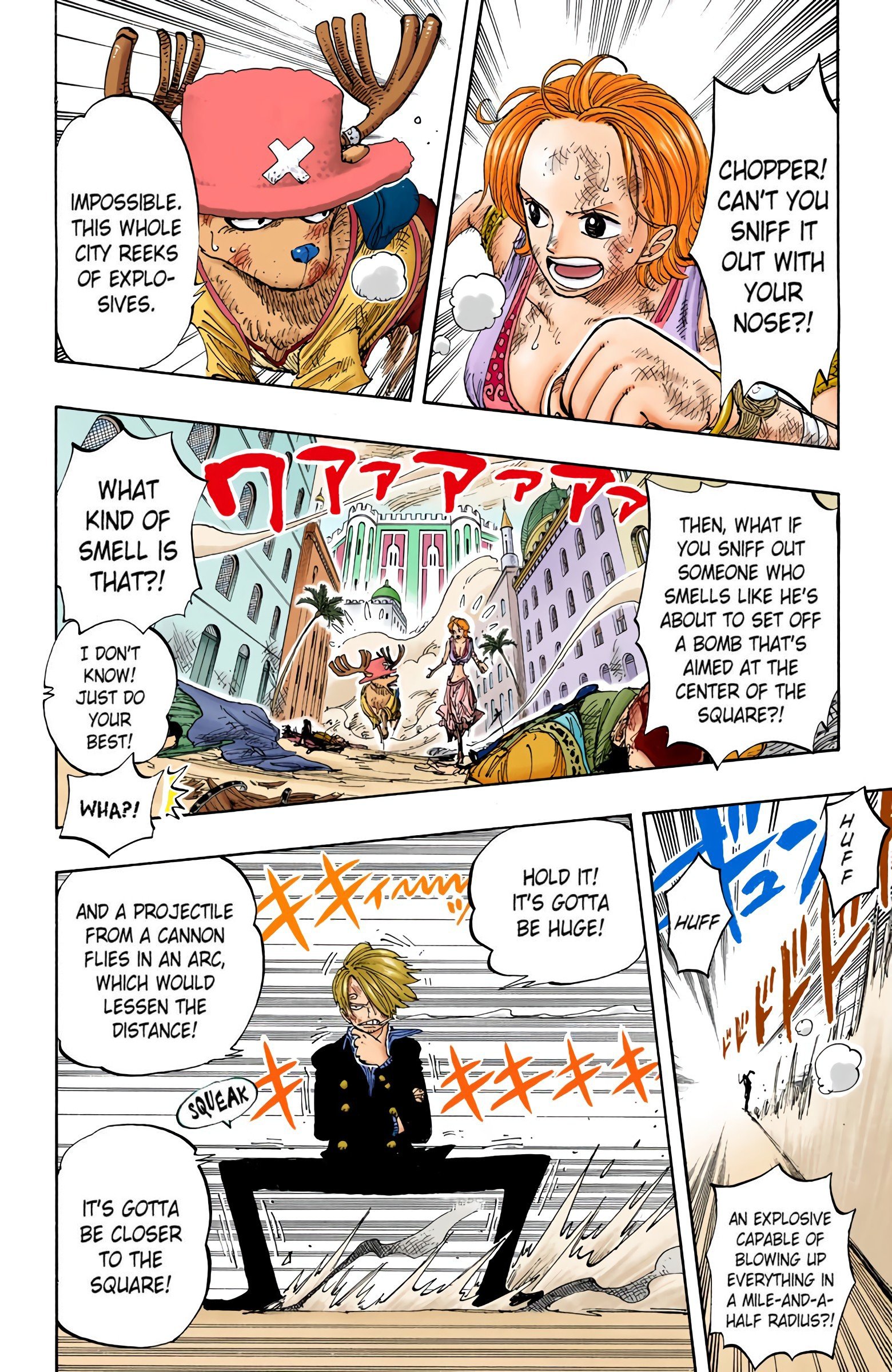 One Piece Colored Manga