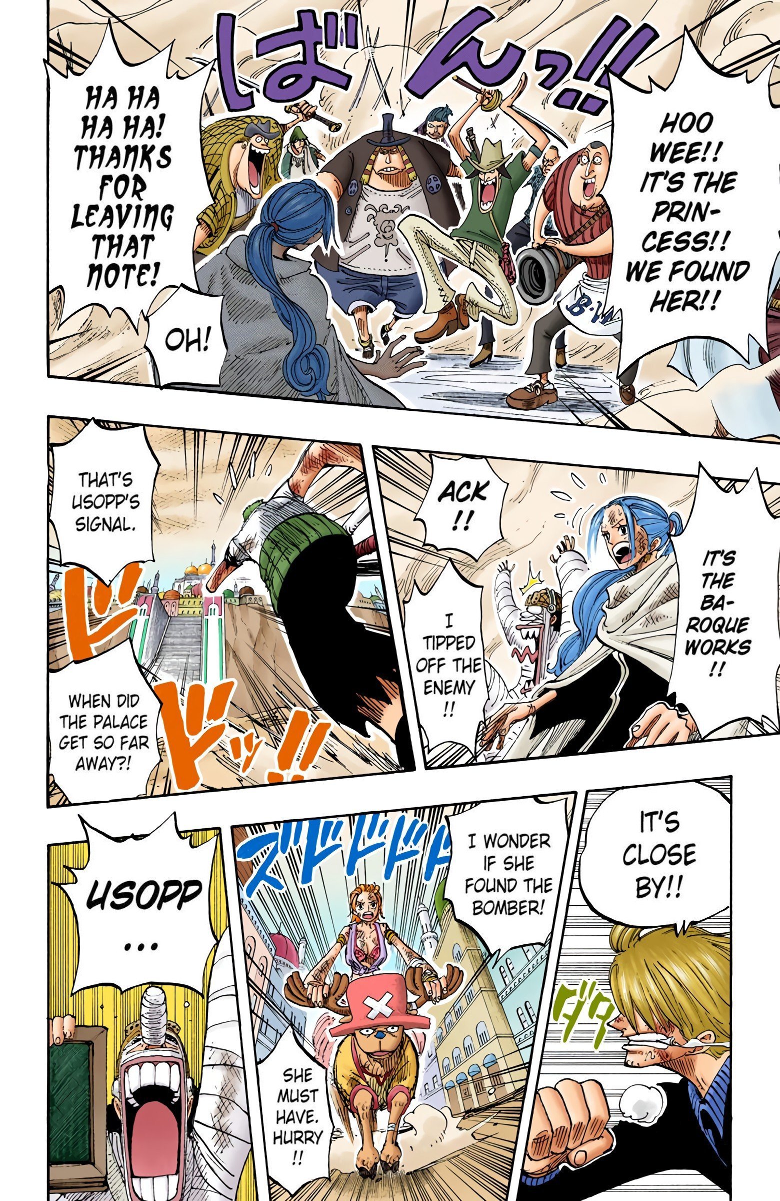 One Piece Colored Manga