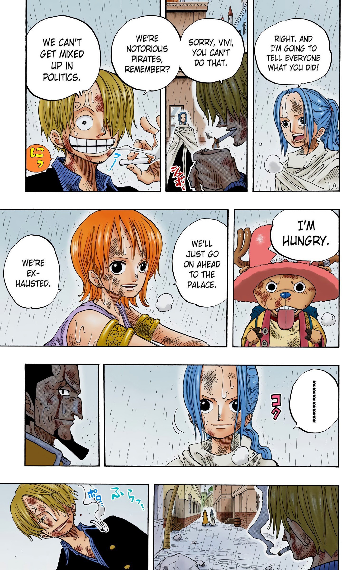 One Piece Colored Manga