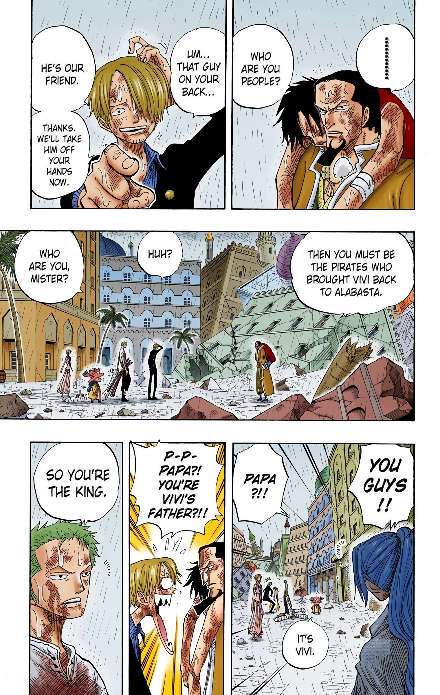 One Piece Colored Manga