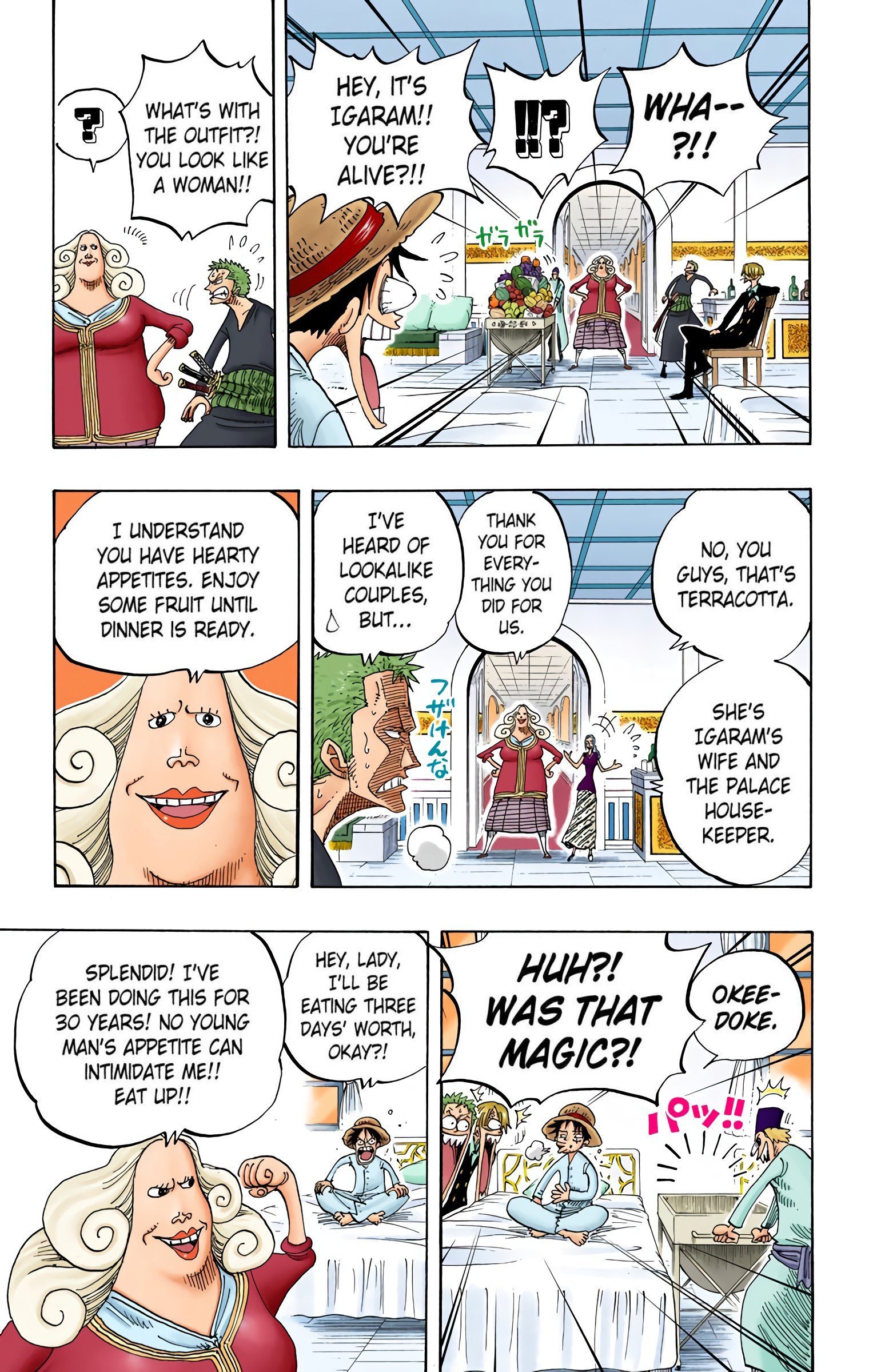 One Piece Colored Manga