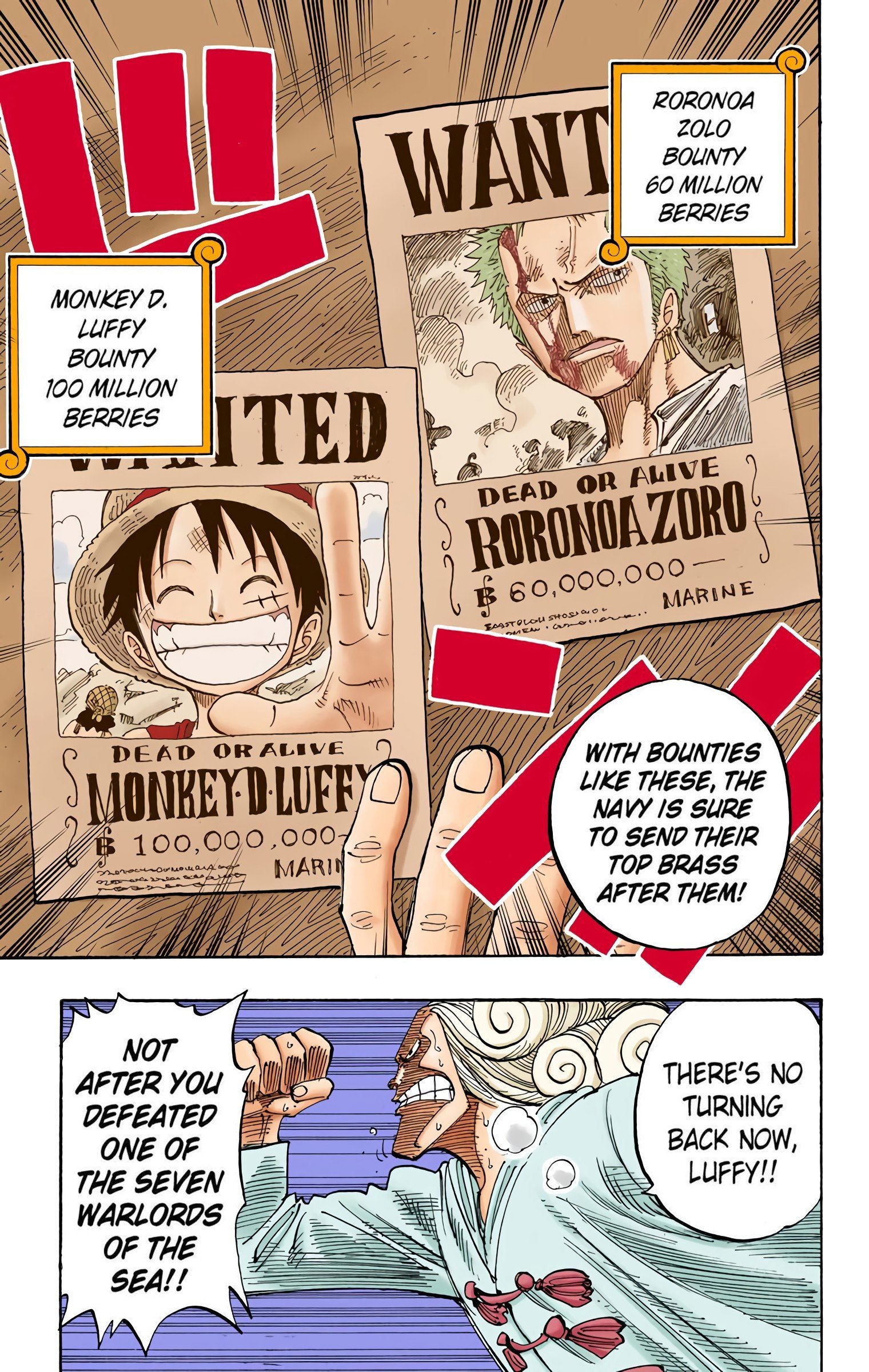 One Piece Colored Manga