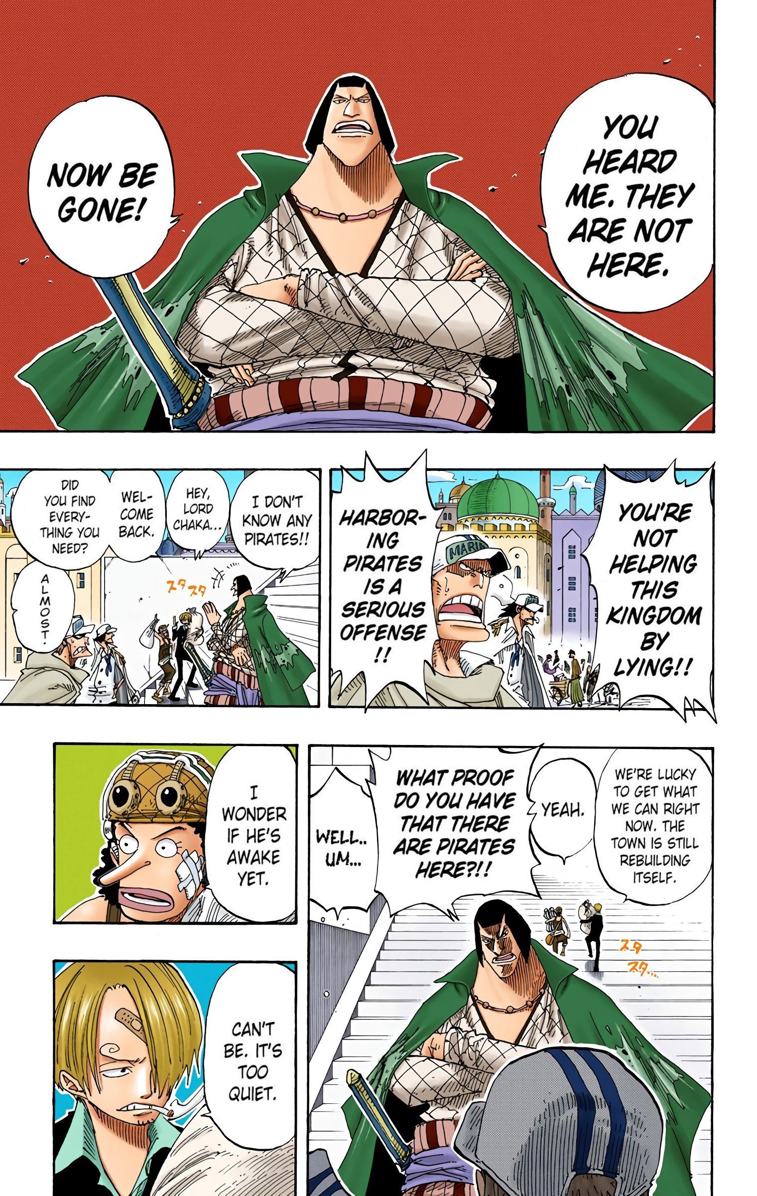 One Piece Colored Manga