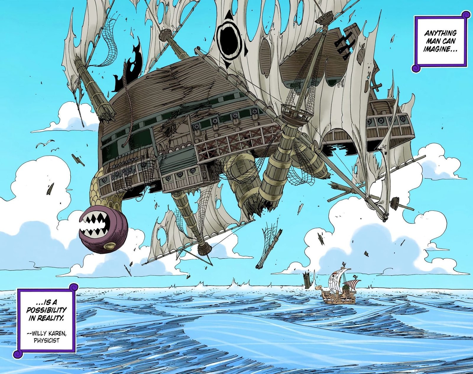 One Piece Colored Manga