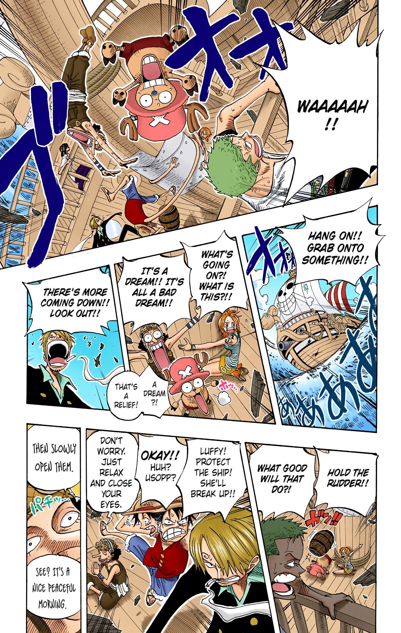 One Piece Colored Manga