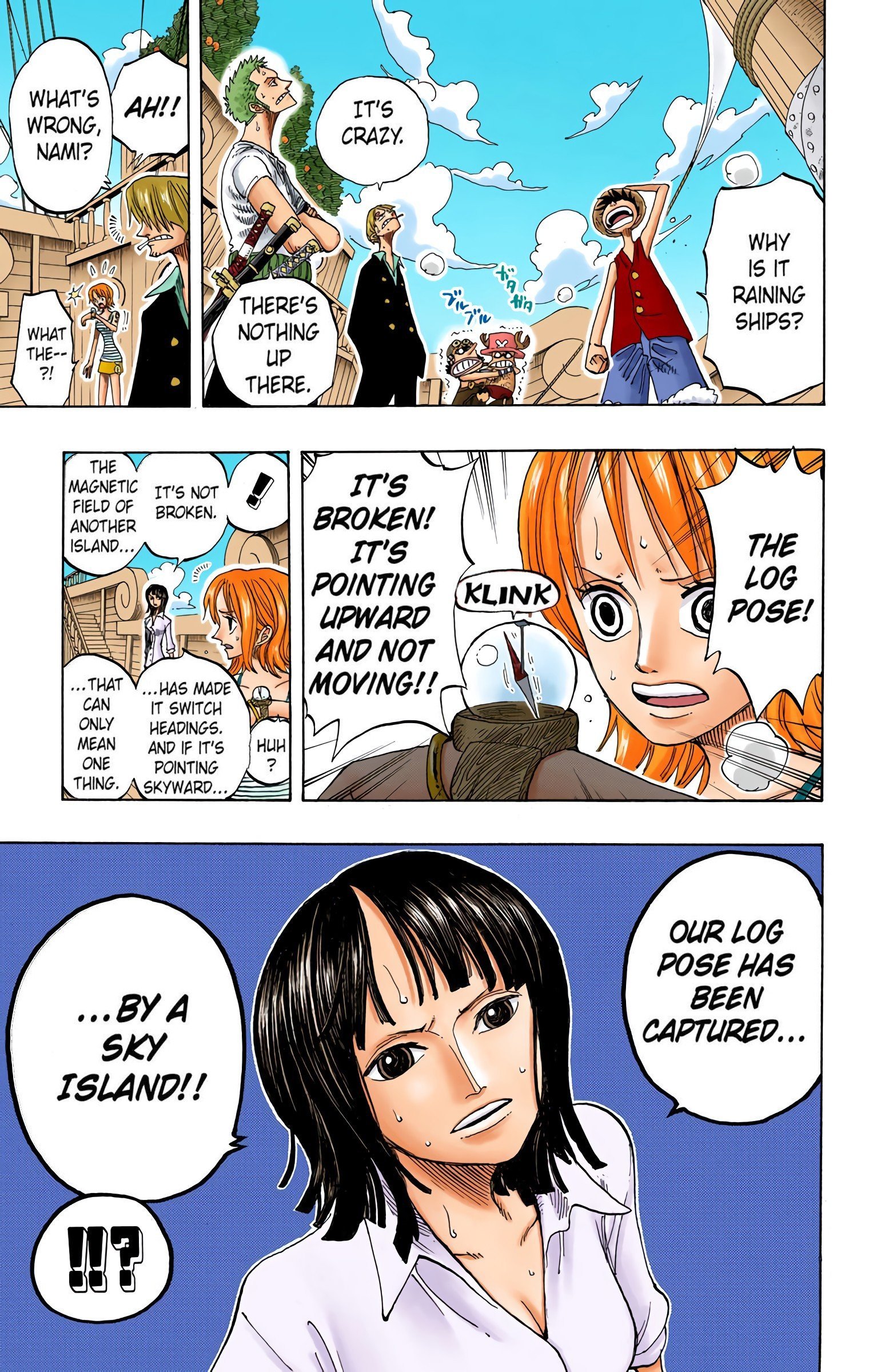 One Piece Colored Manga