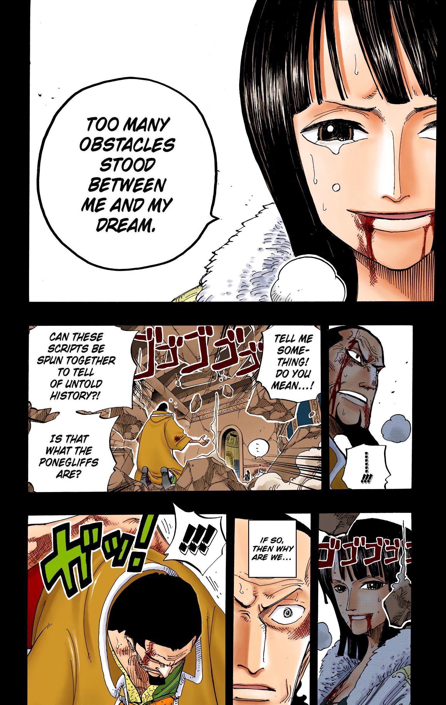 One Piece Colored Manga