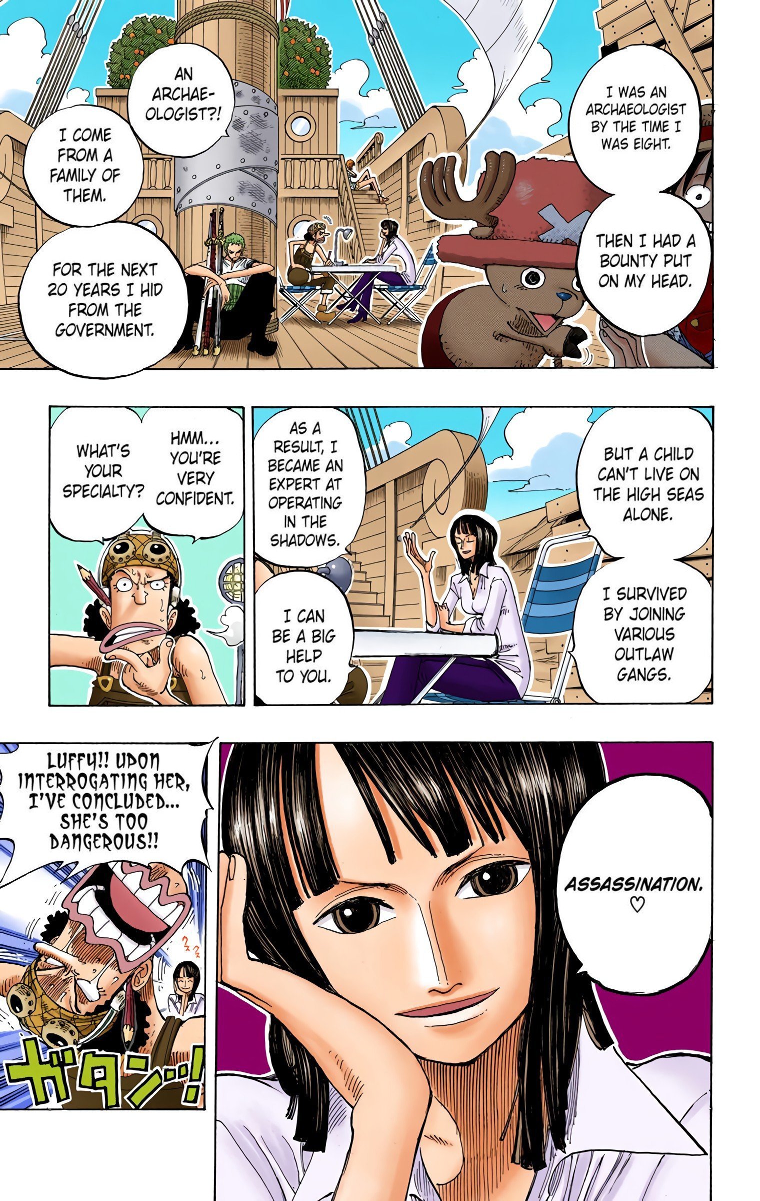 One Piece Colored Manga