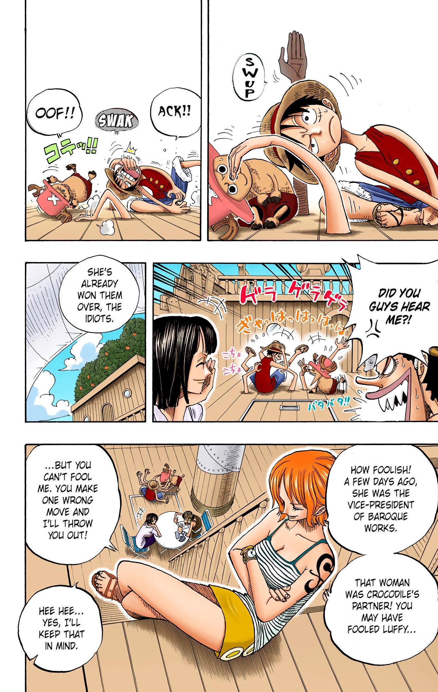 One Piece Colored Manga