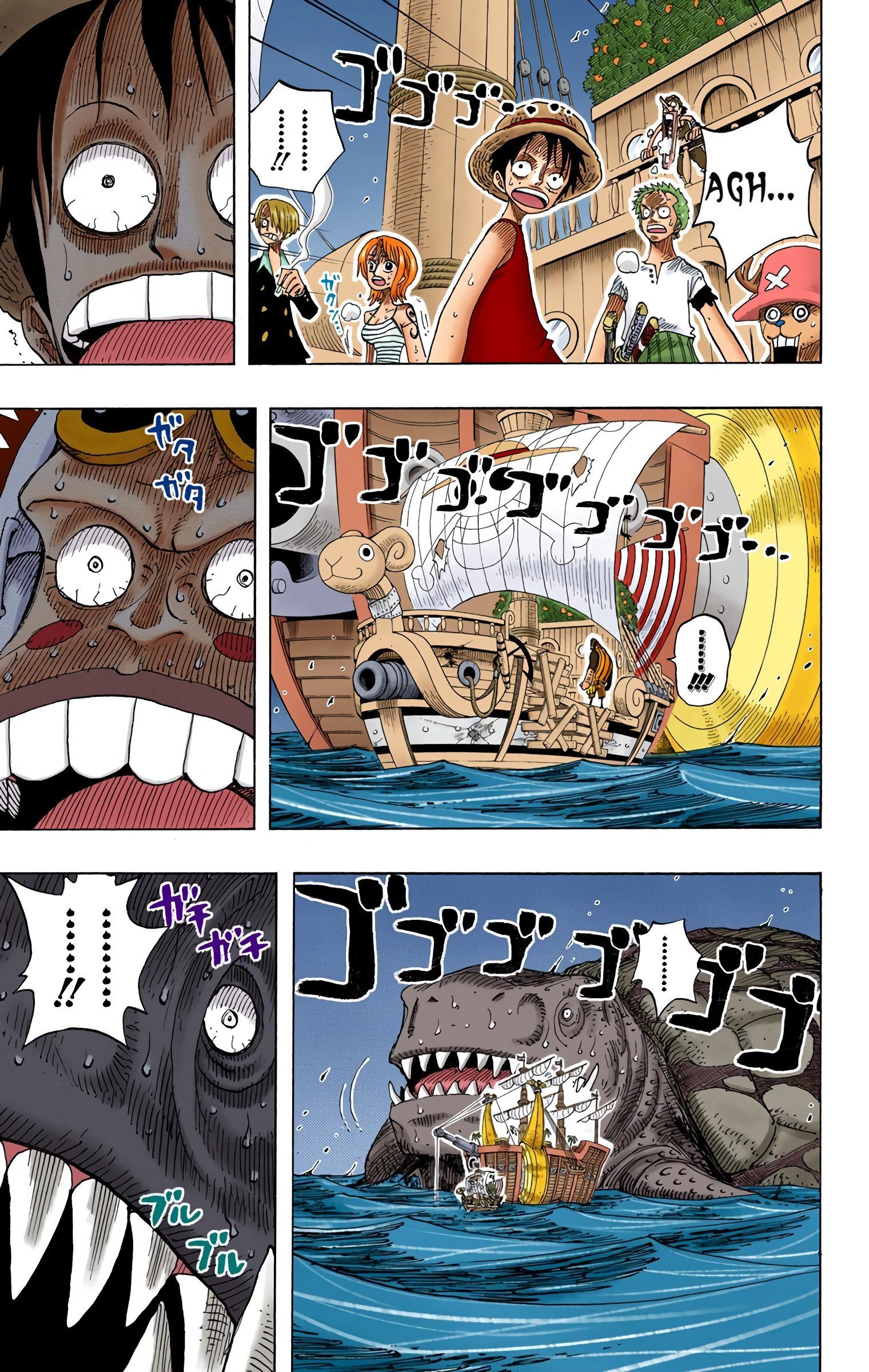 One Piece Colored Manga