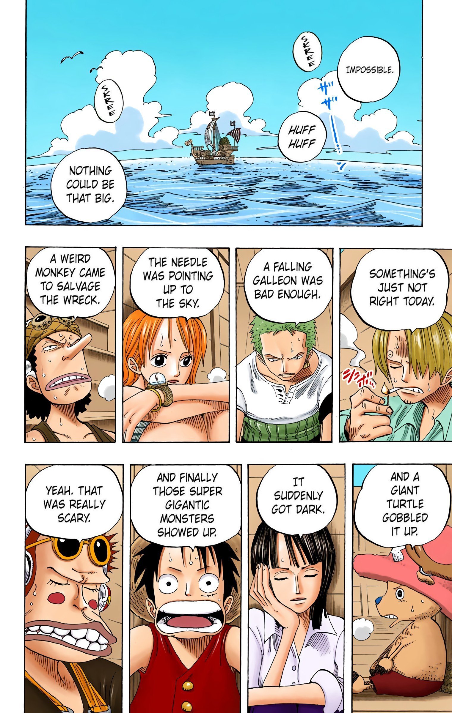 One Piece Colored Manga