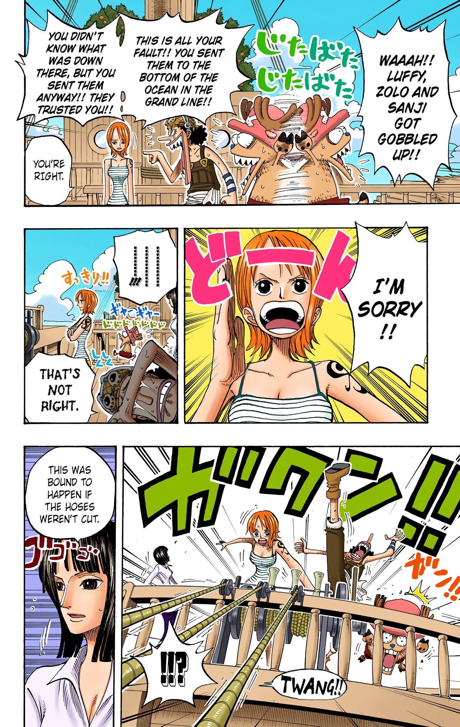 One Piece Colored Manga