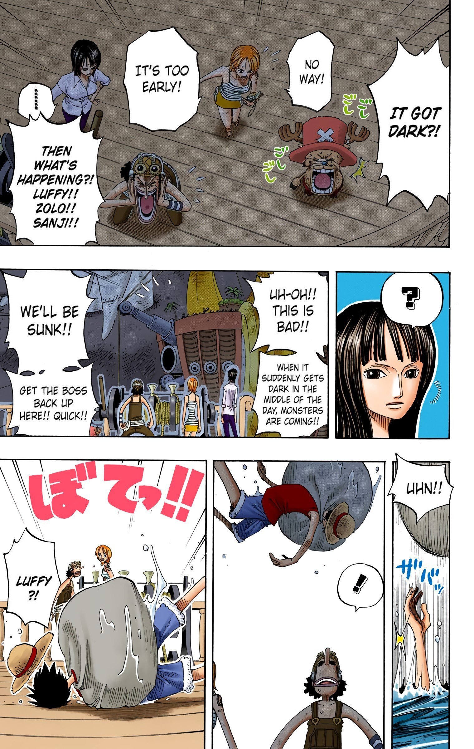 One Piece Colored Manga