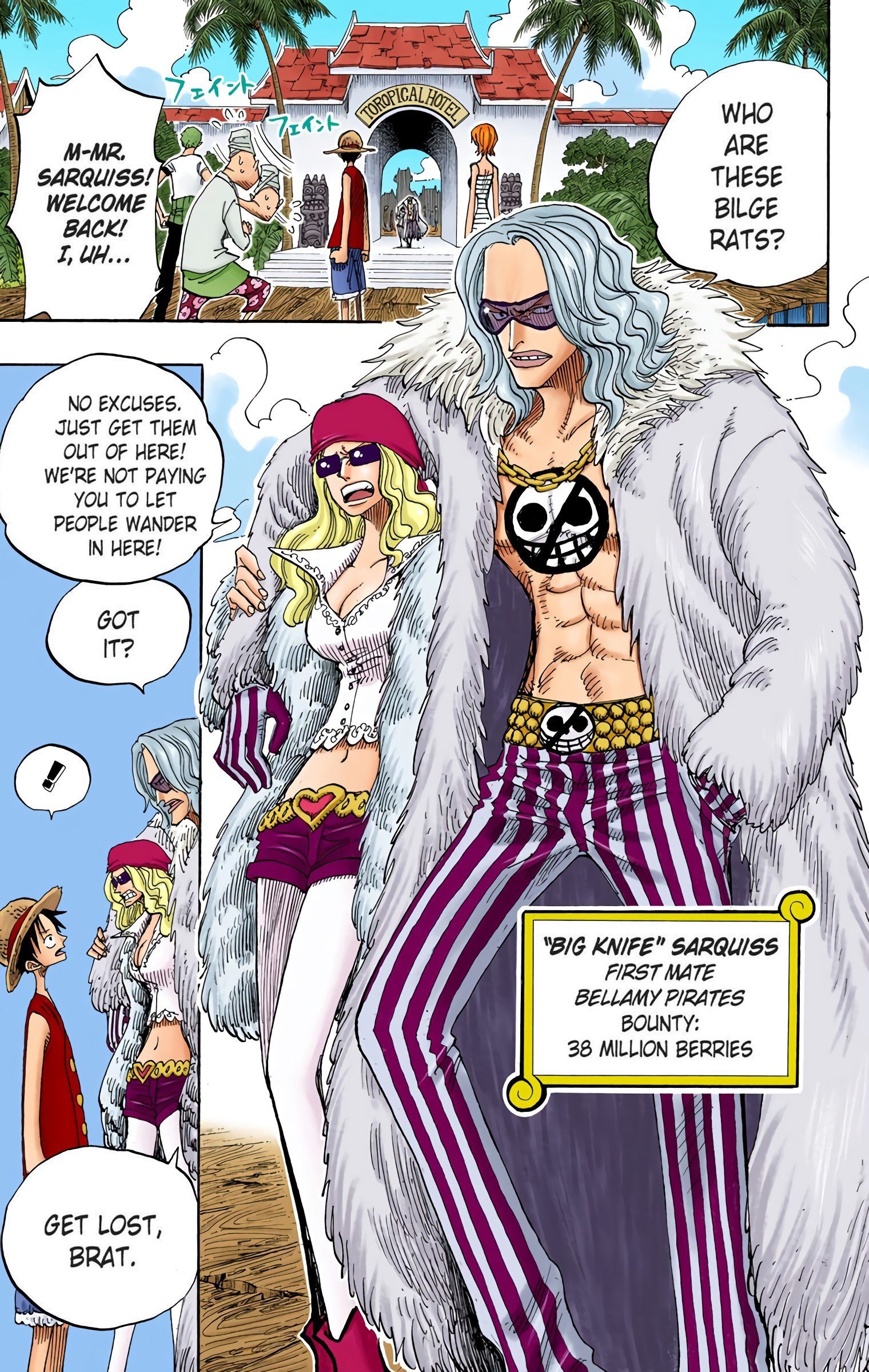 One Piece Colored Manga