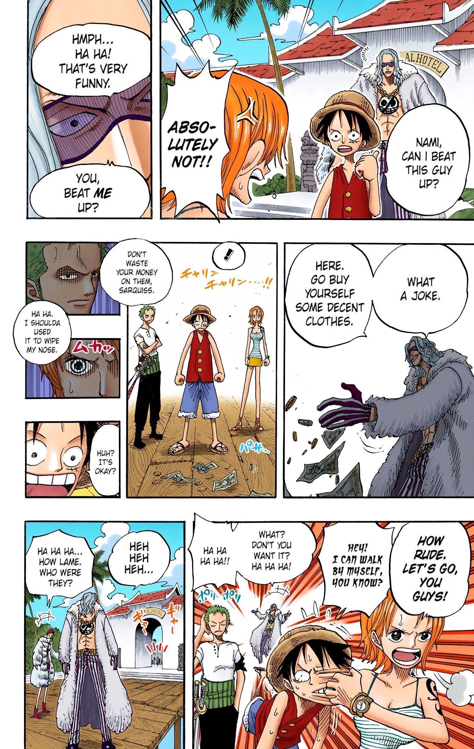 One Piece Colored Manga