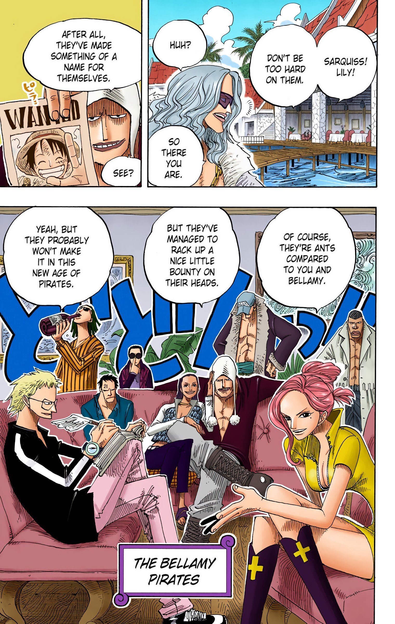 One Piece Colored Manga