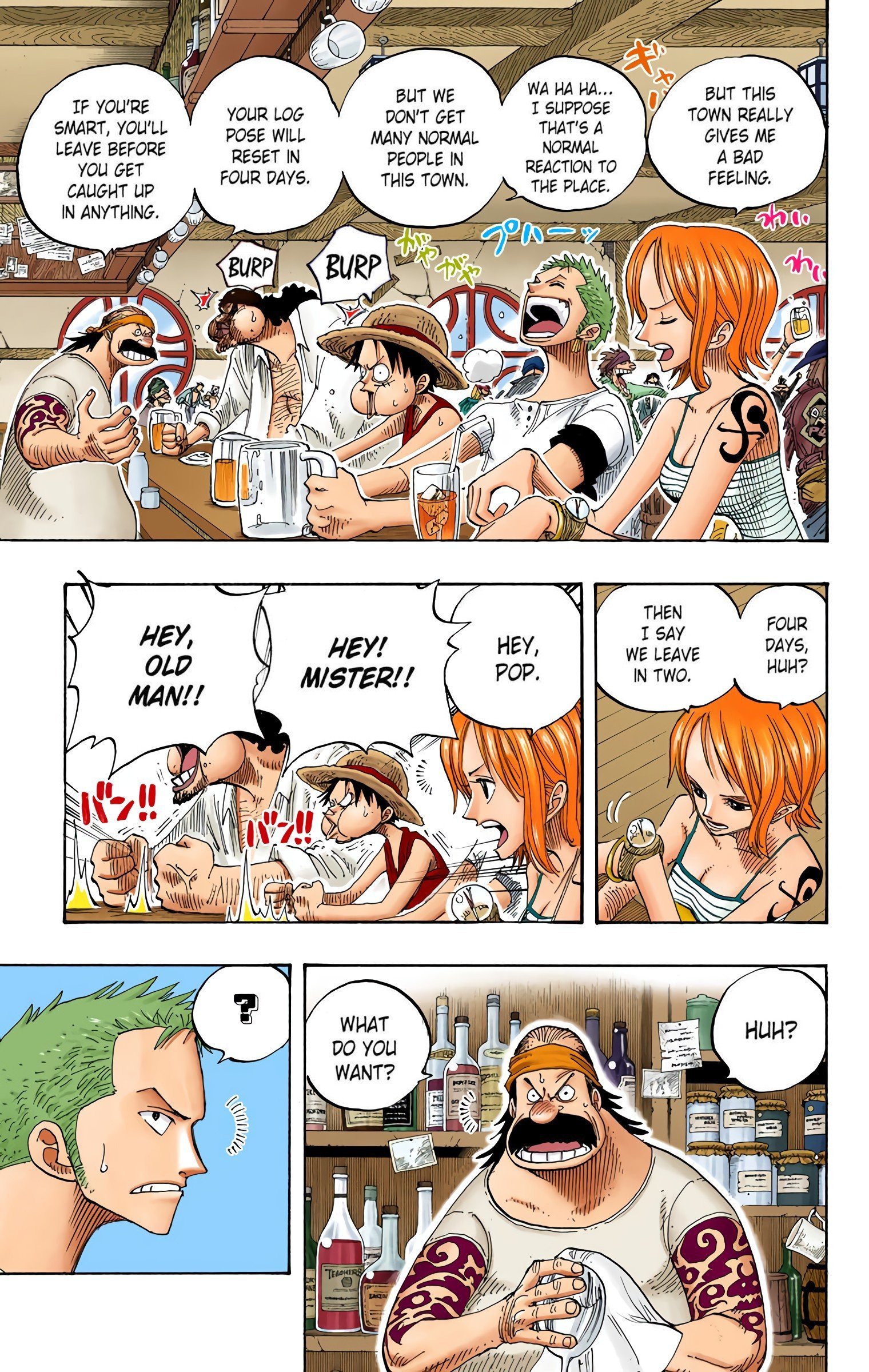 One Piece Colored Manga