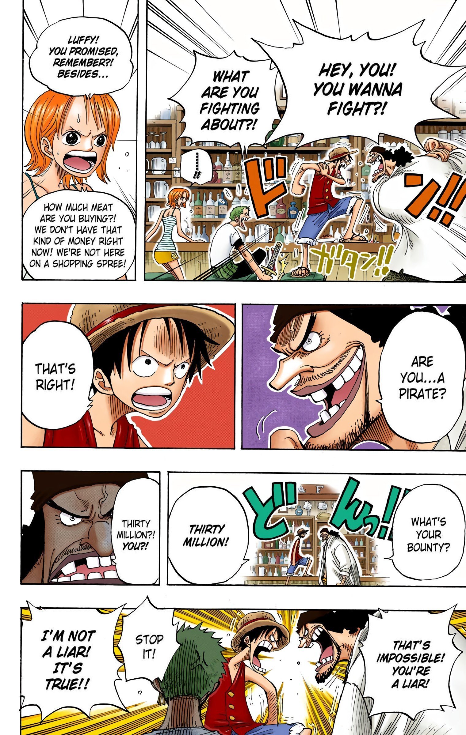 One Piece Colored Manga