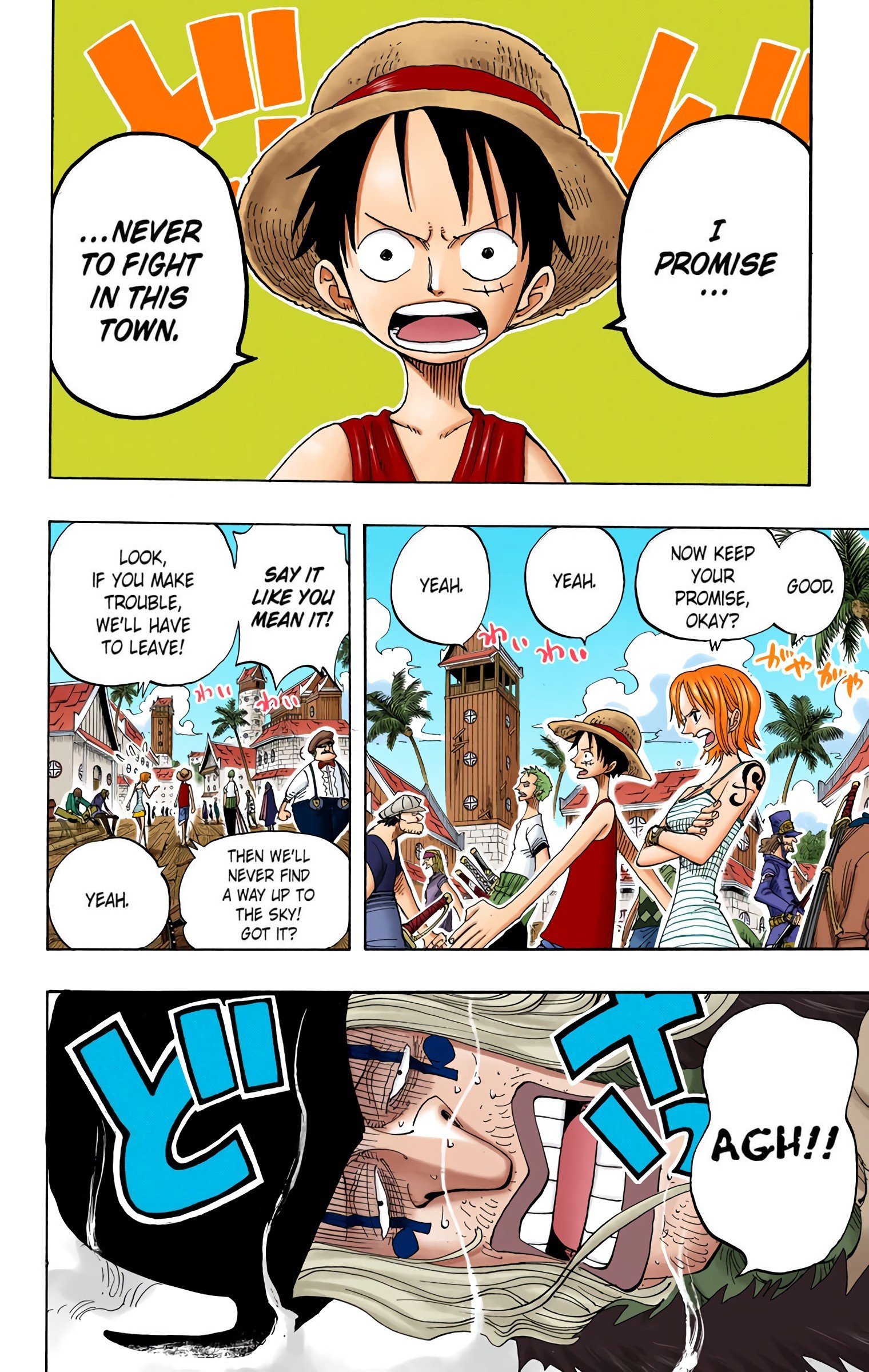 One Piece Colored Manga