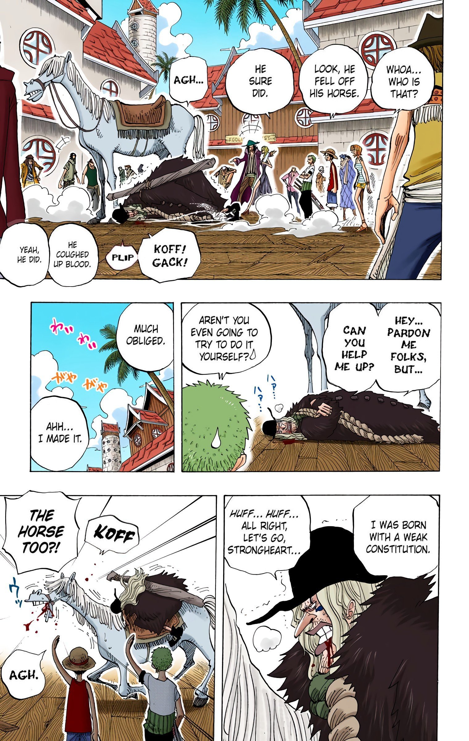 One Piece Colored Manga