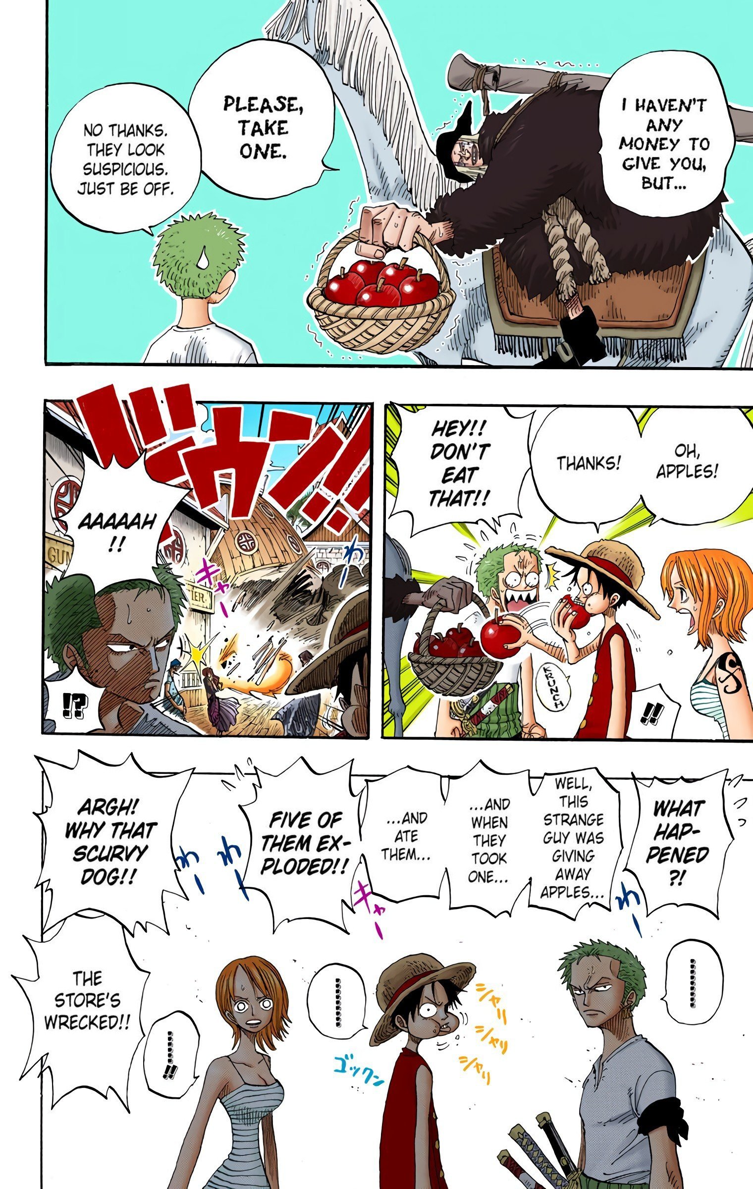 One Piece Colored Manga