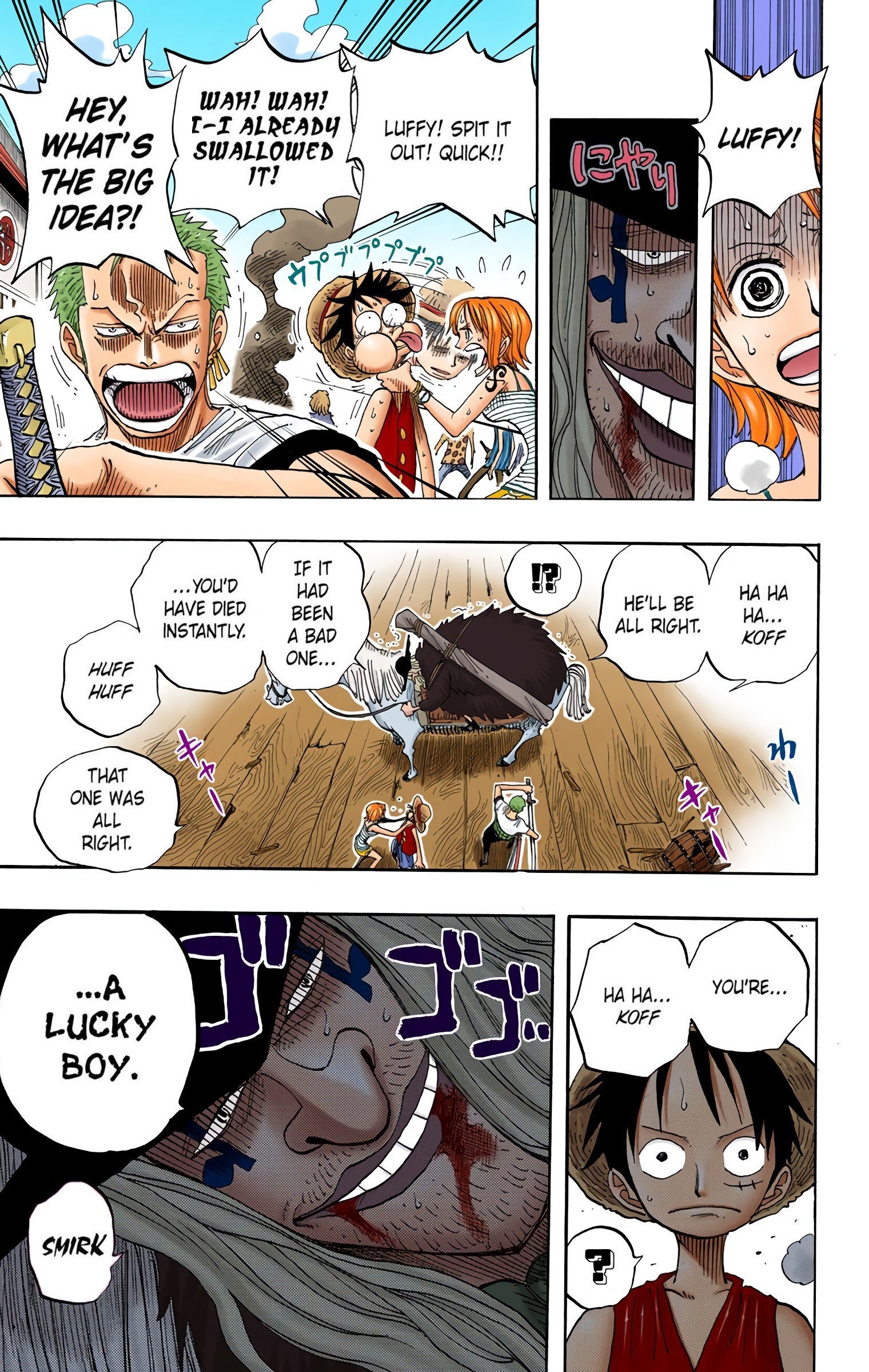 One Piece Colored Manga