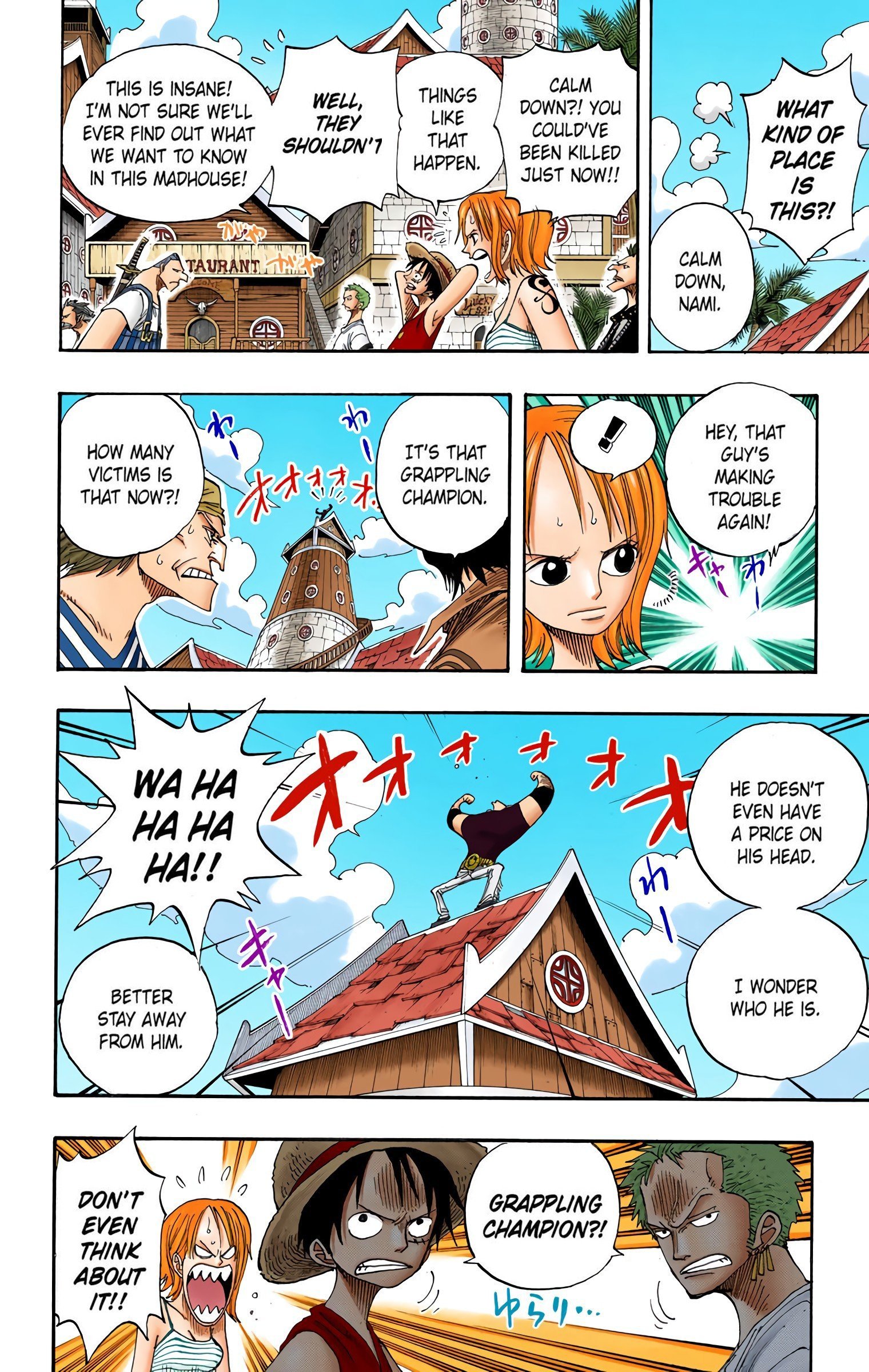 One Piece Colored Manga