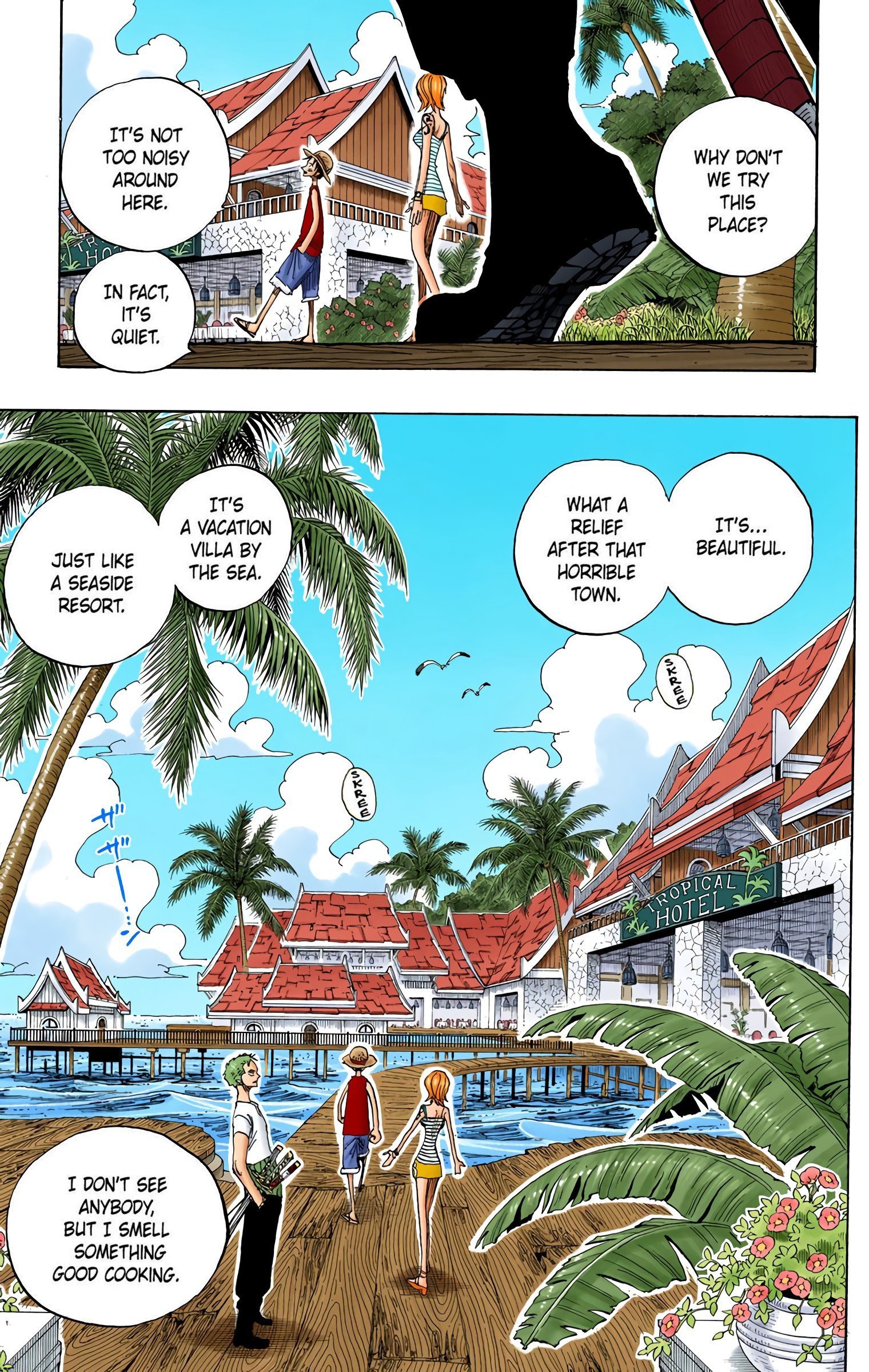 One Piece Colored Manga