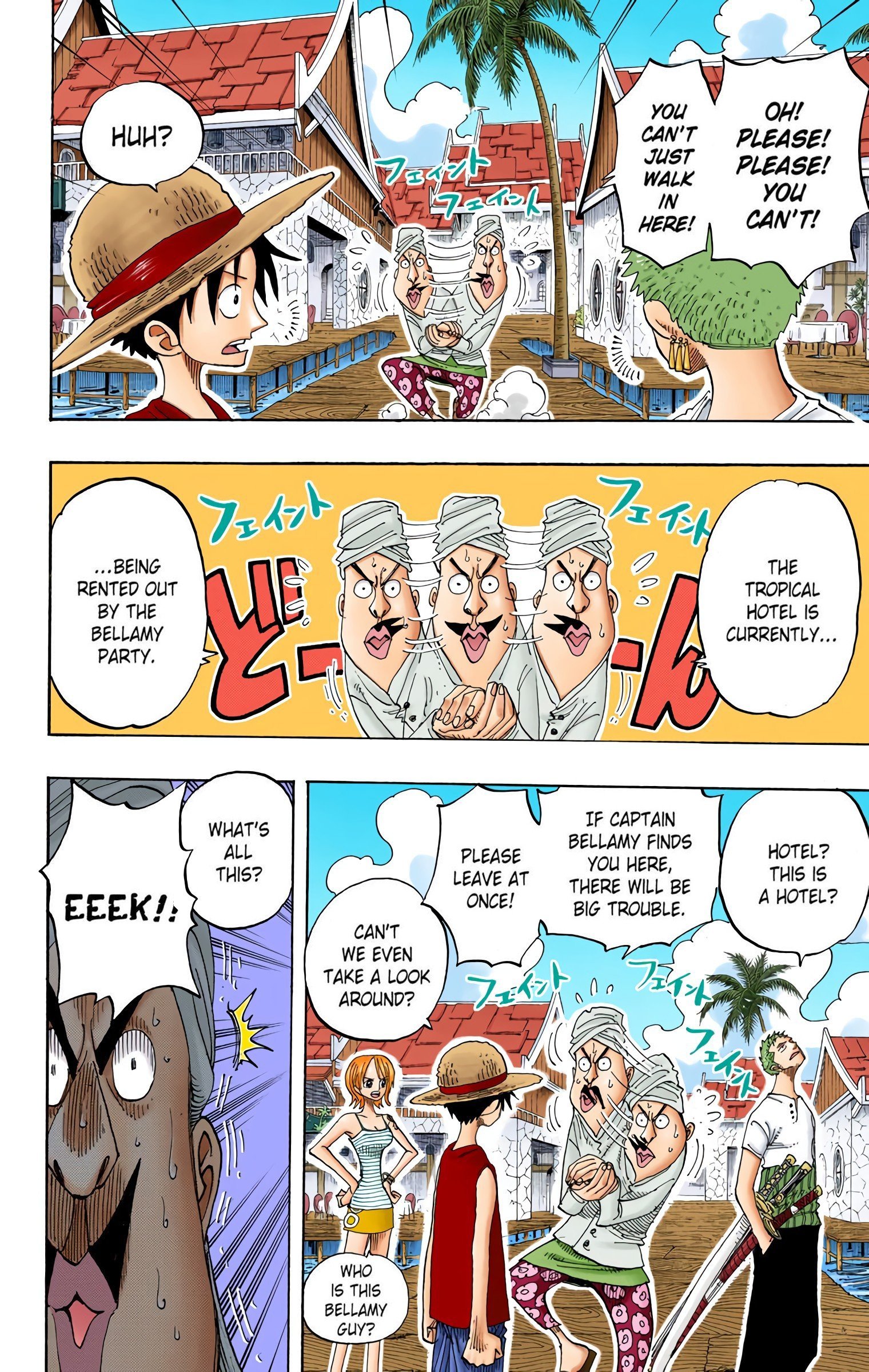 One Piece Colored Manga