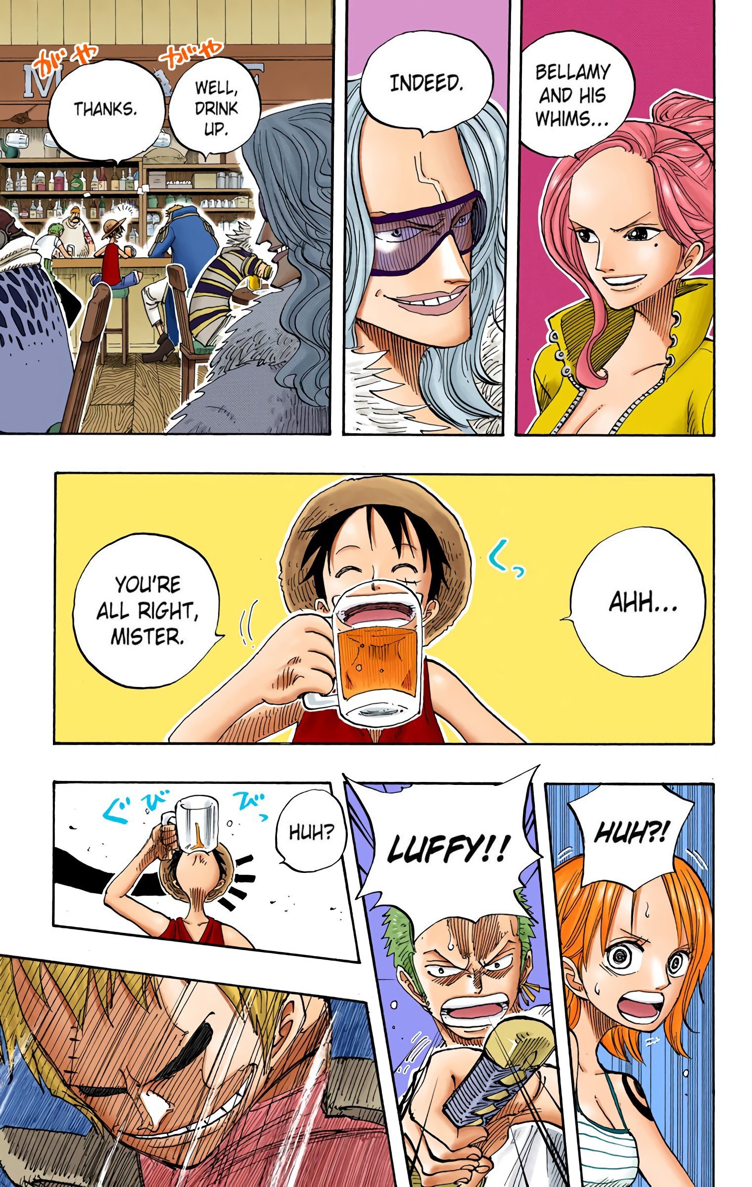 One Piece Colored Manga